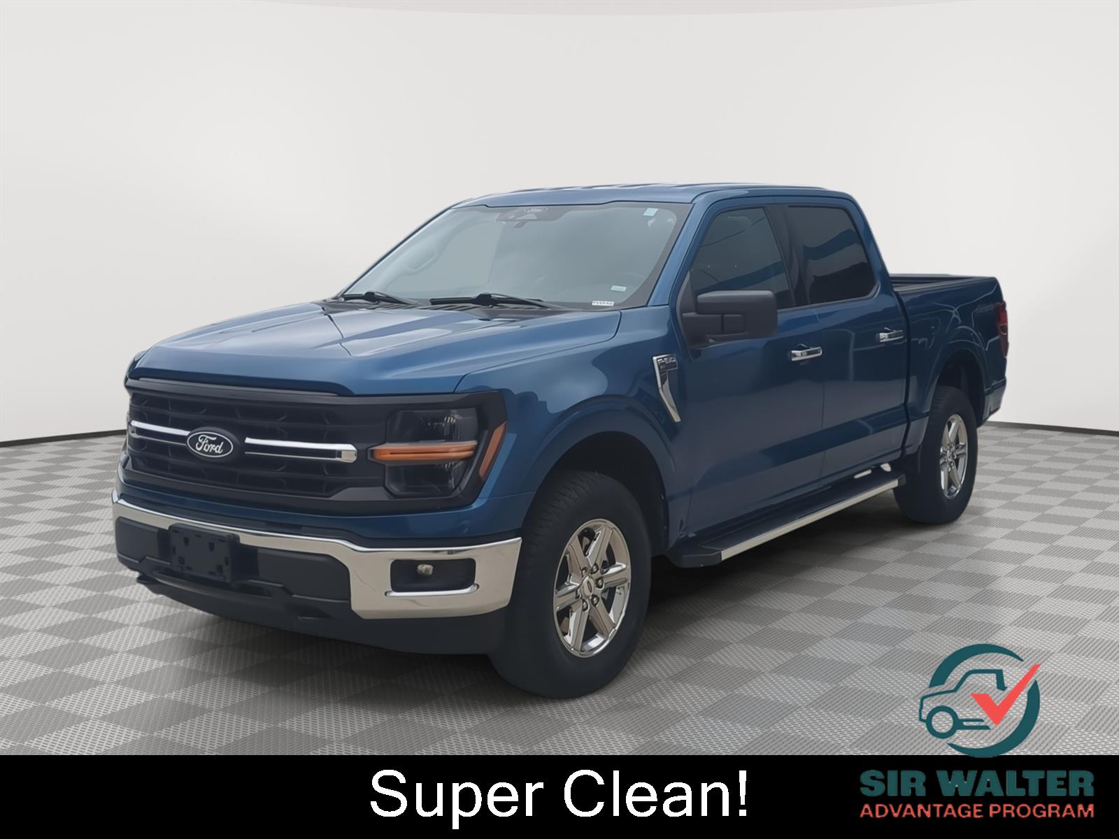 2025 Ford F-150 XLT - Atlas Blue exterior view 1