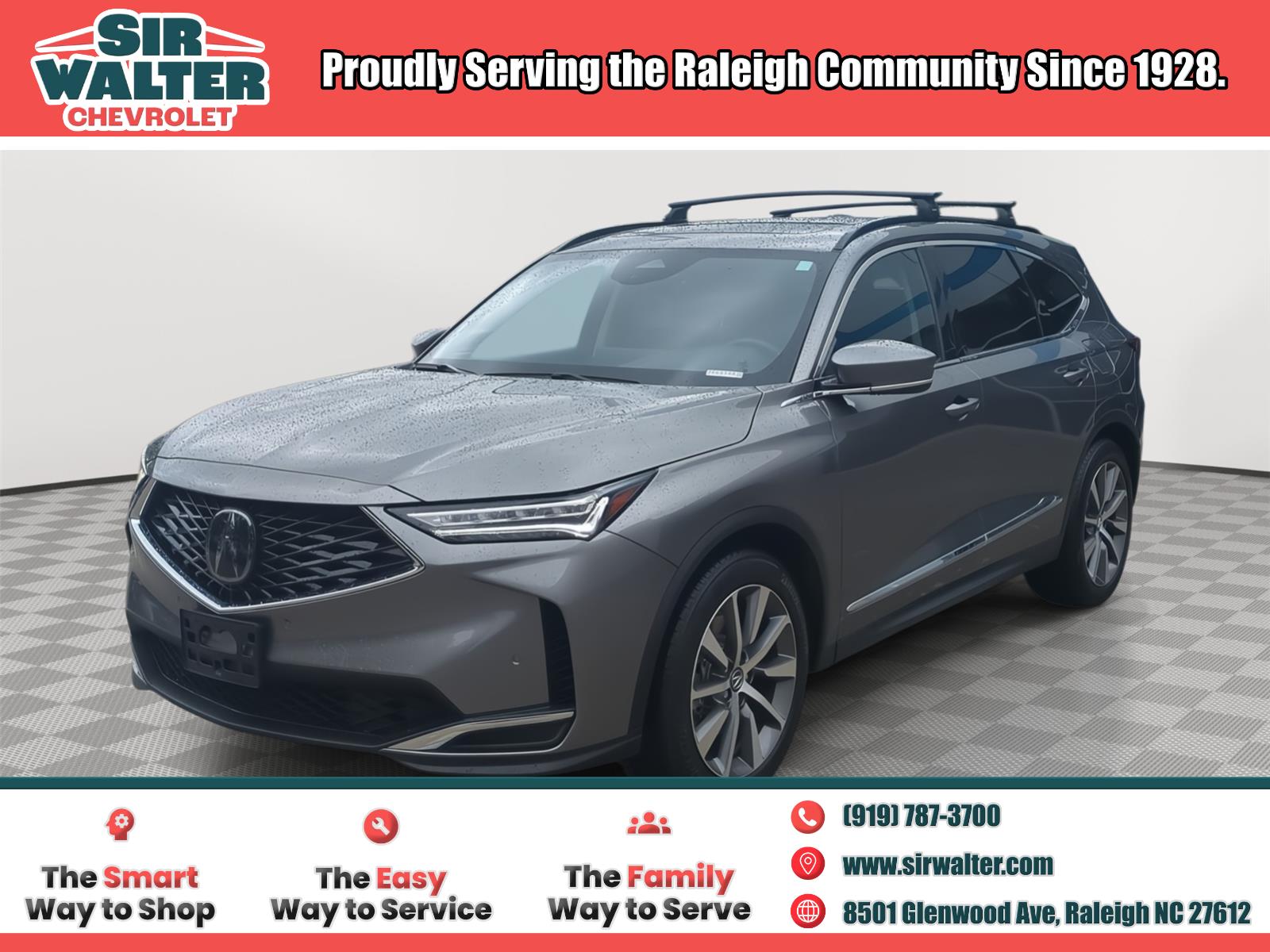Liquid Carbon Metallic 2025 Acura MDX SUV / Crossover All-Wheel Drive Automatic