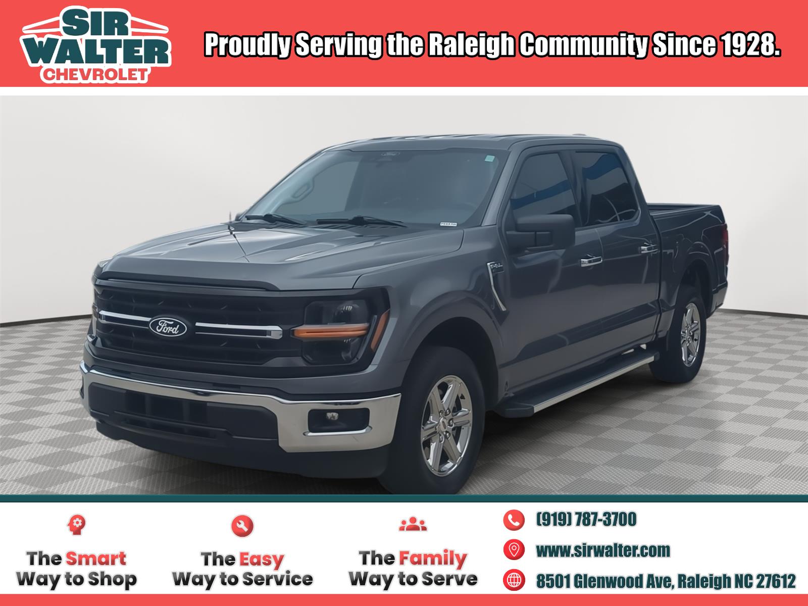 Carbonized Gray 2025 Ford F-150 Pickup Truck 4X2 Automatic