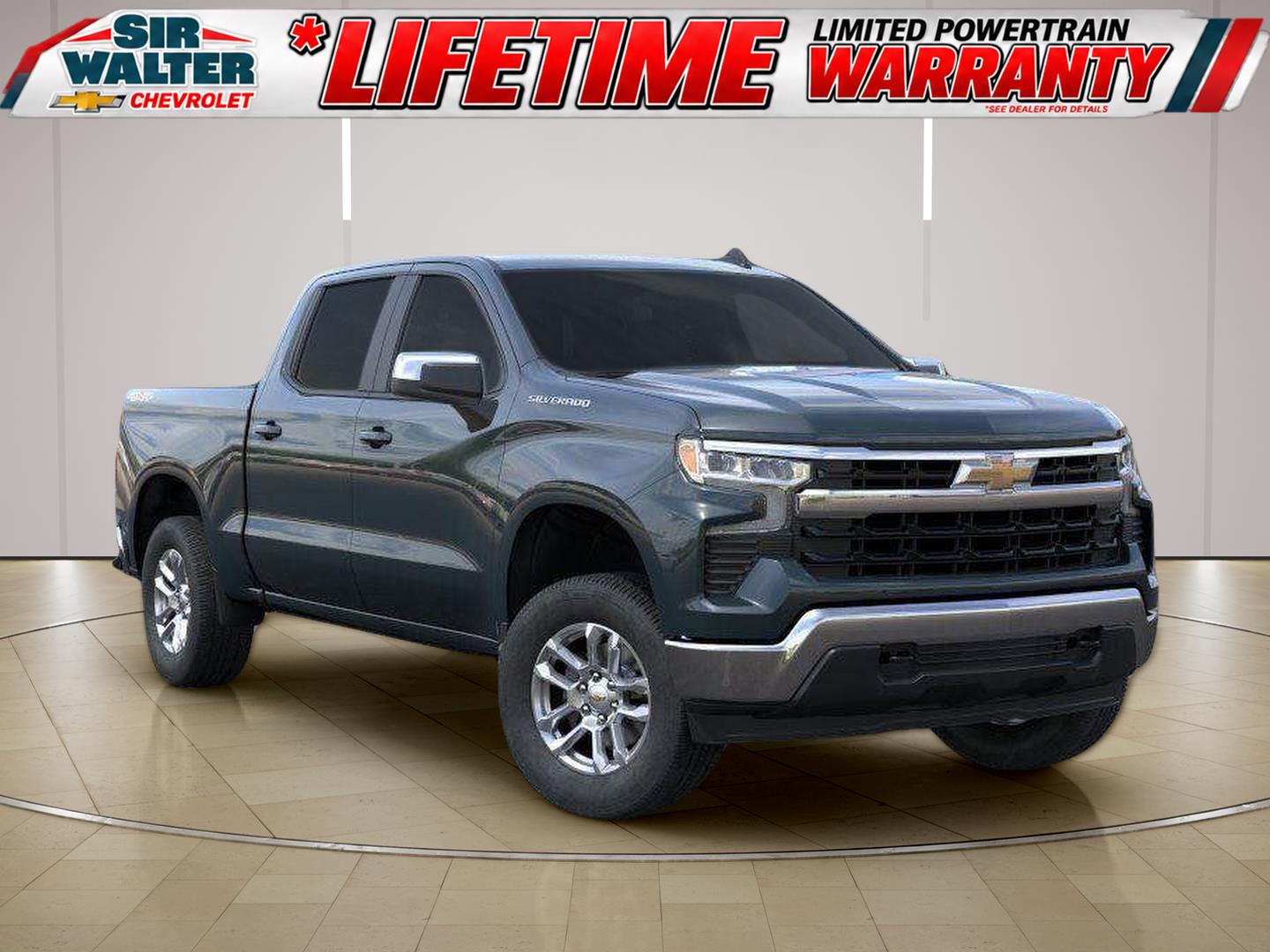 Cypress Gray 2026 Chevrolet Silverado 1500 Pickup Truck Four-Wheel Drive Automatic