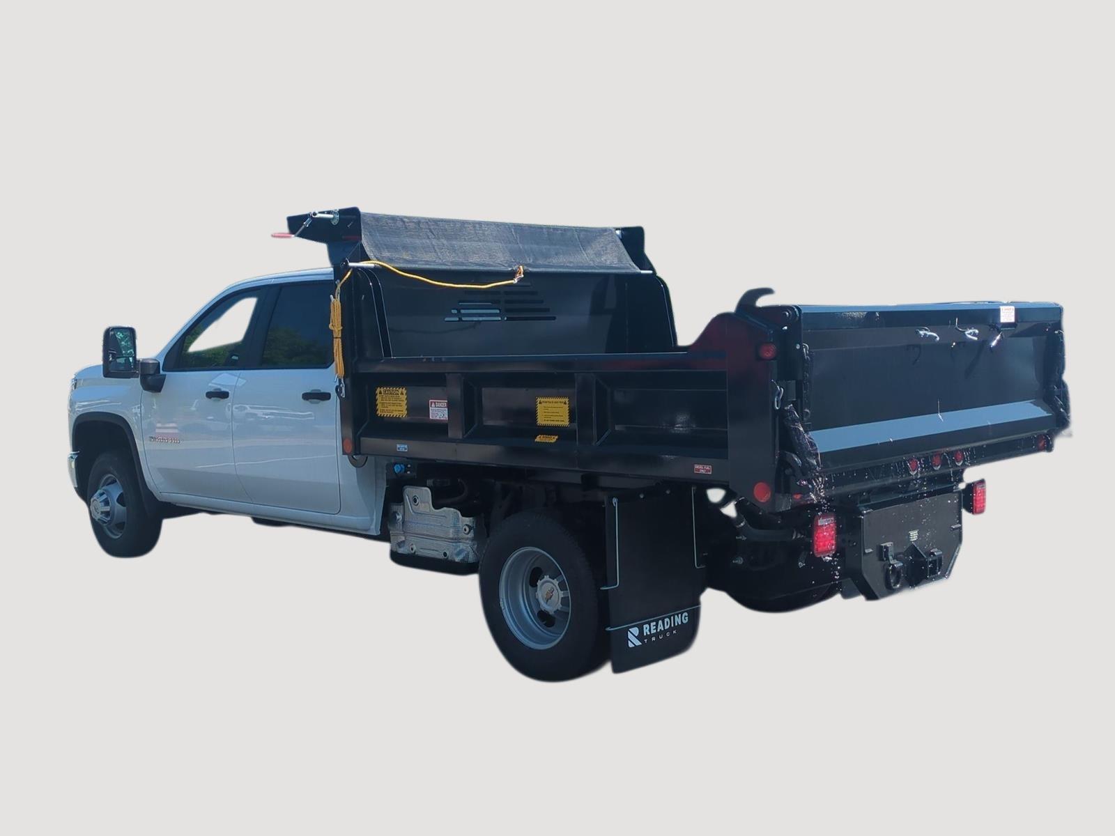2026 Chevrolet Silverado 3500HD CC Work Truck - Summit White exterior view 3