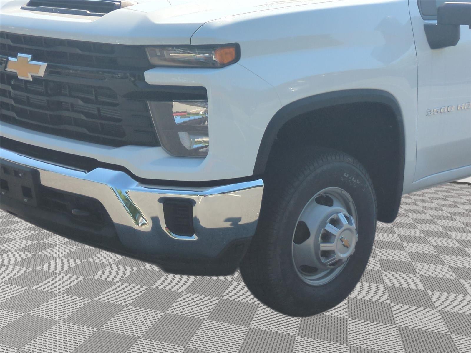 2026 Chevrolet Silverado 3500HD CC Work Truck - Summit White exterior view 9