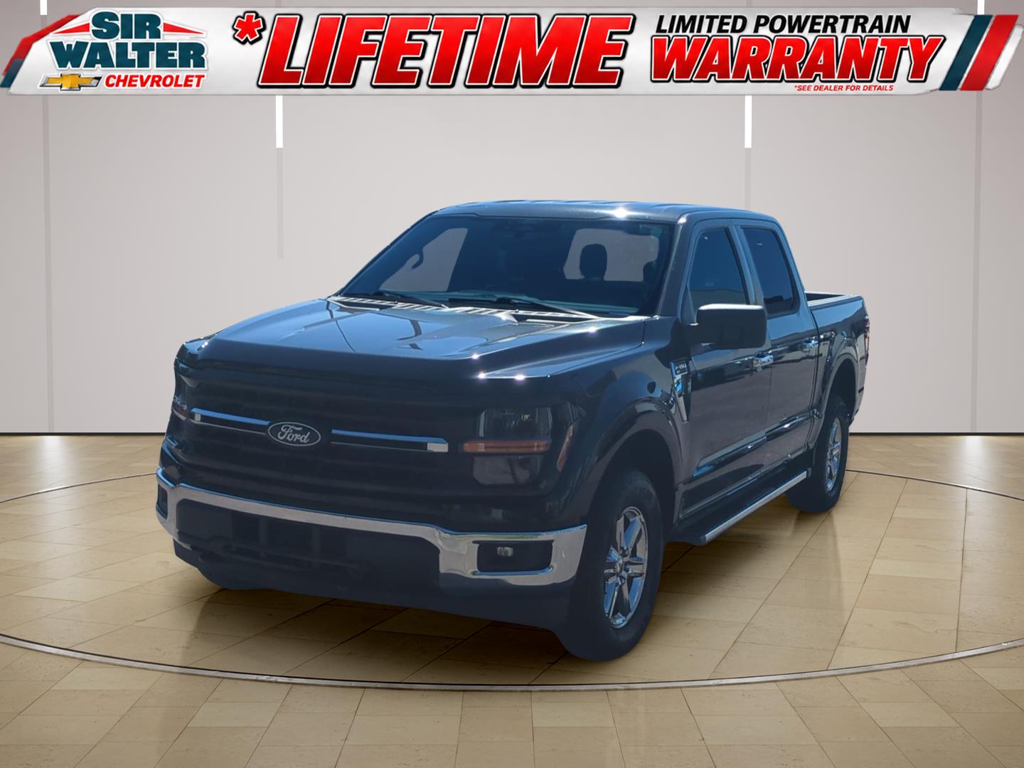 Agate Black 2025 Ford F-150 Pickup Truck Four-Wheel Drive Automatic