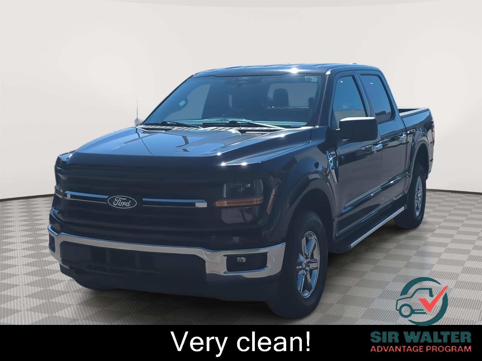 2025 Ford F-150 XLT - Agate Black exterior view 1