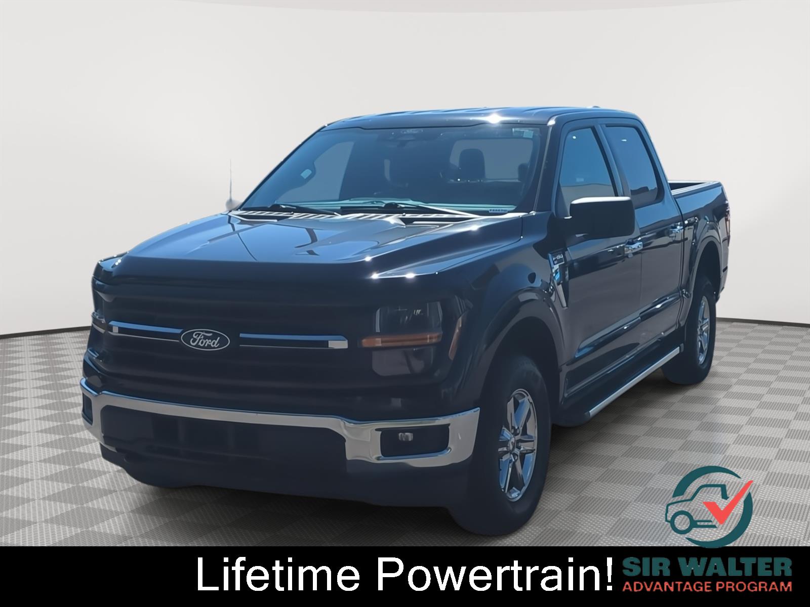 Agate Black 2025 Ford F-150 Pickup Truck Four-Wheel Drive Automatic