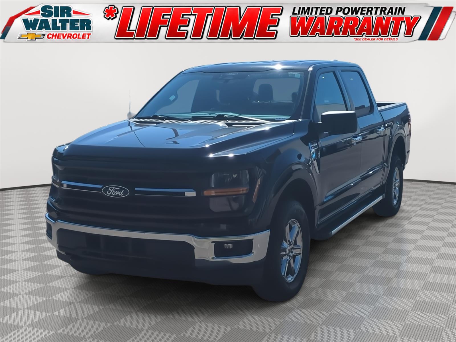 Agate Black 2025 Ford F-150 Pickup Truck Four-Wheel Drive Automatic