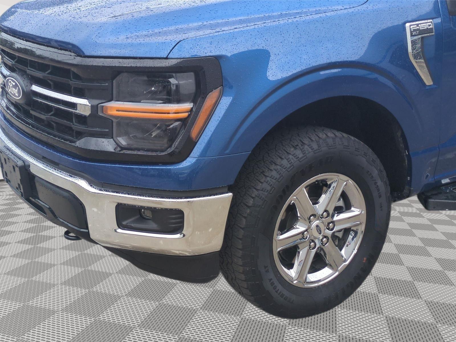 2025 Ford F-150 XLT - Atlas Blue exterior view 15