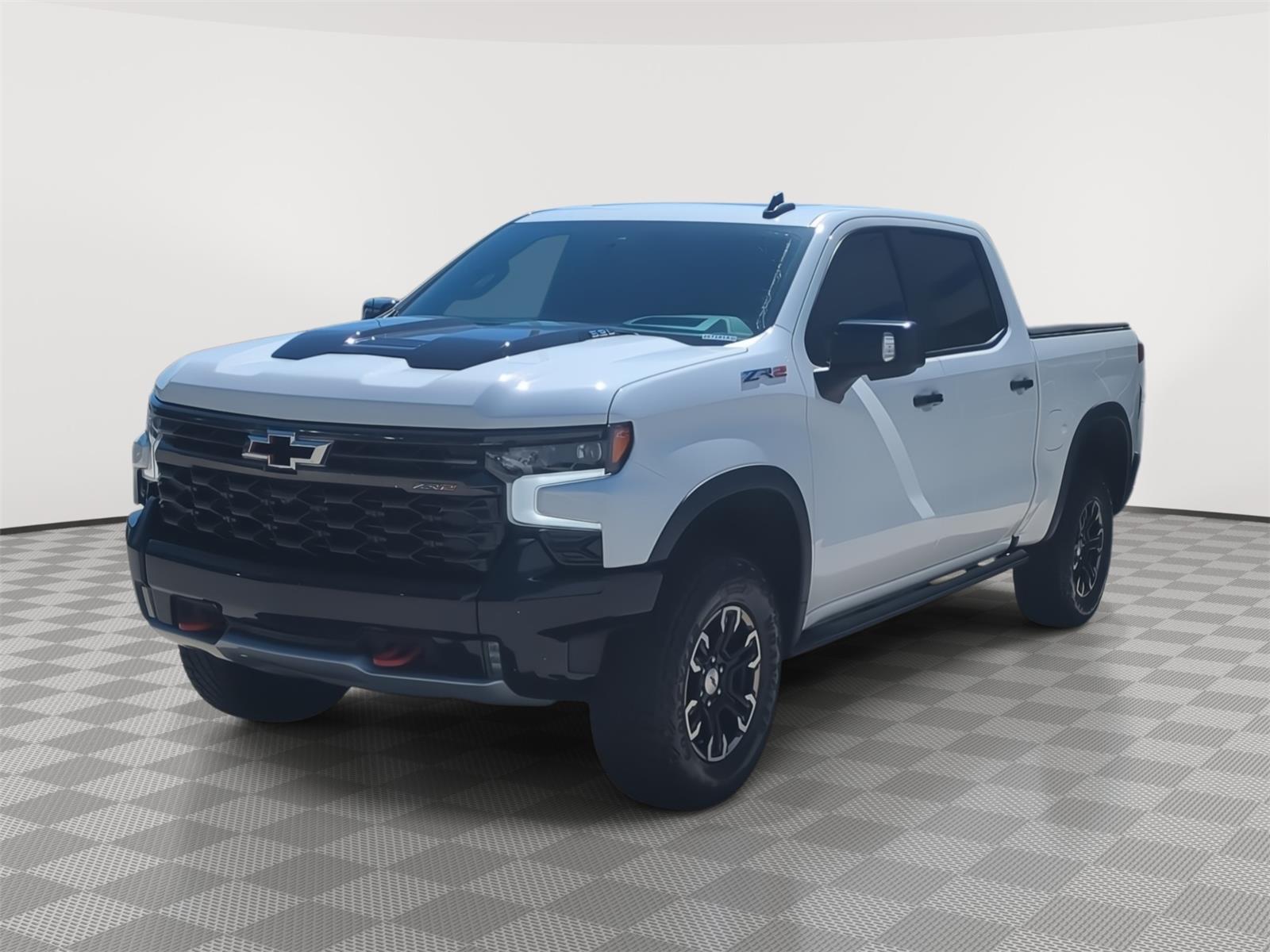 Summit White 2023 Chevrolet Silverado 1500 Pickup Truck Four-Wheel Drive Automatic