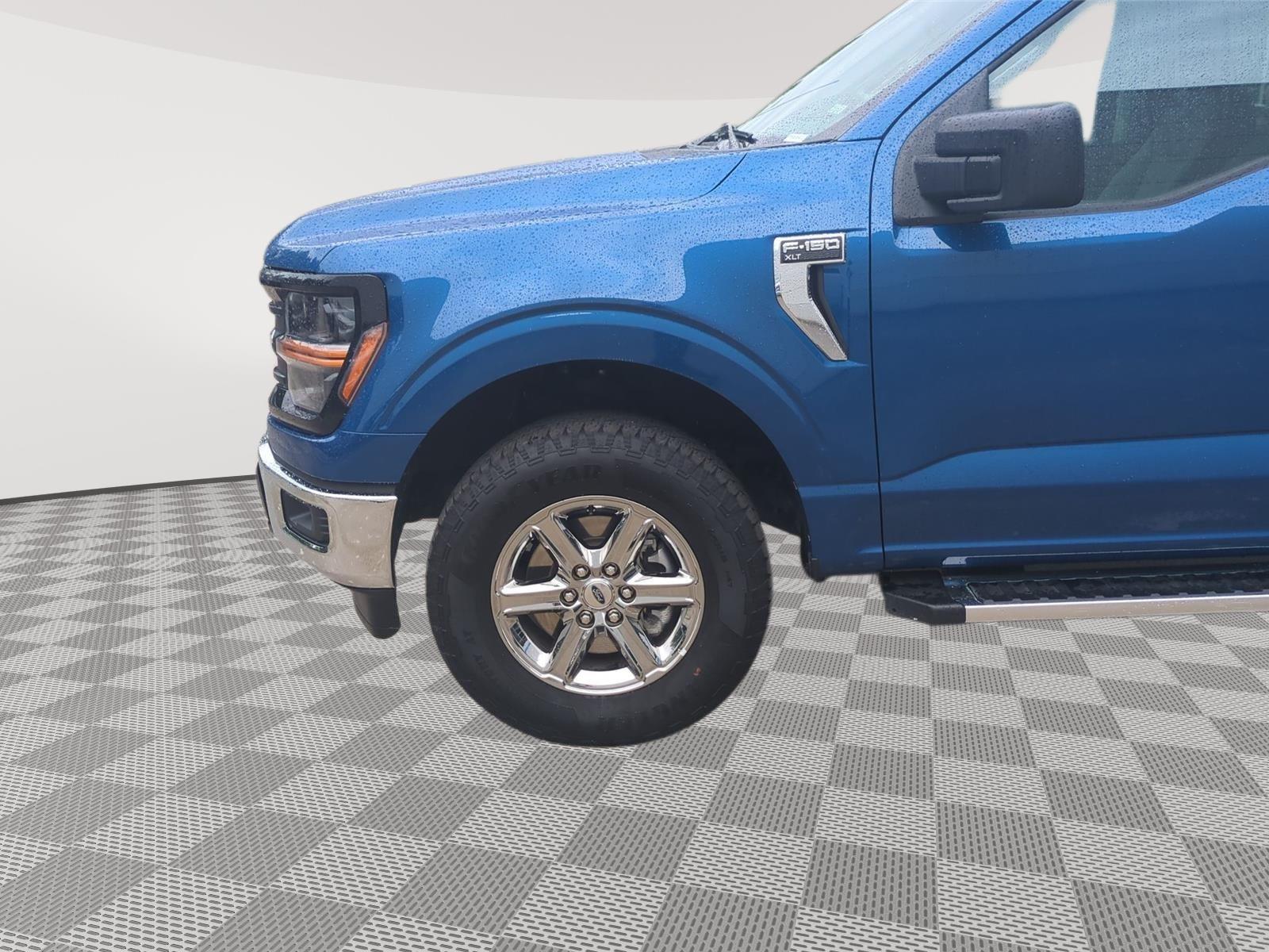 2025 Ford F-150 XLT - Atlas Blue exterior view 16