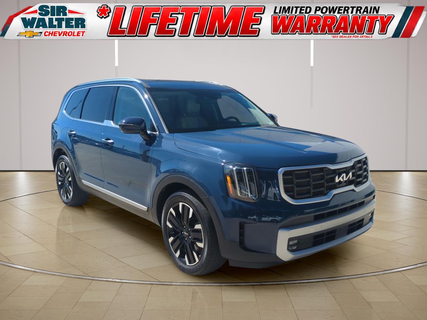 Midnight Lake Blue 2024 Kia Telluride SUV / Crossover All-Wheel Drive Automatic
