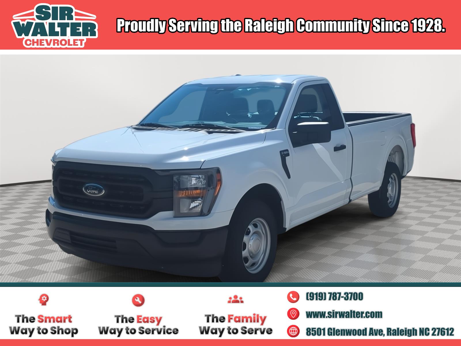 Oxford White 2023 Ford F-150 Pickup Truck 4X2 Automatic