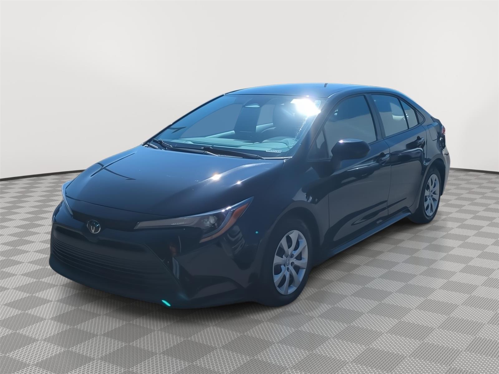 Midnight Black Metallic 2025 Toyota Corolla Sedan Front-Wheel Drive Continuously Variable Transmission