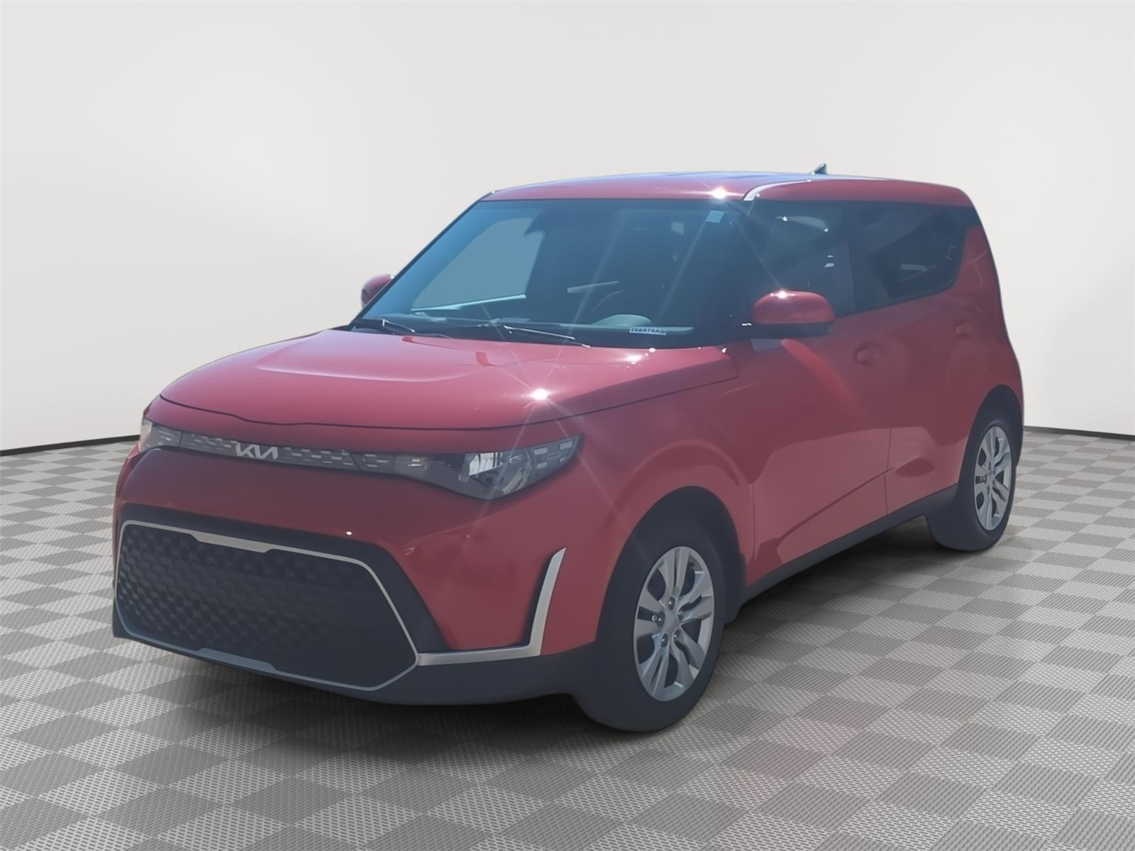 Inferno Red 2024 Kia Soul SUV / Crossover Front-Wheel Drive Continuously Variable Transmission