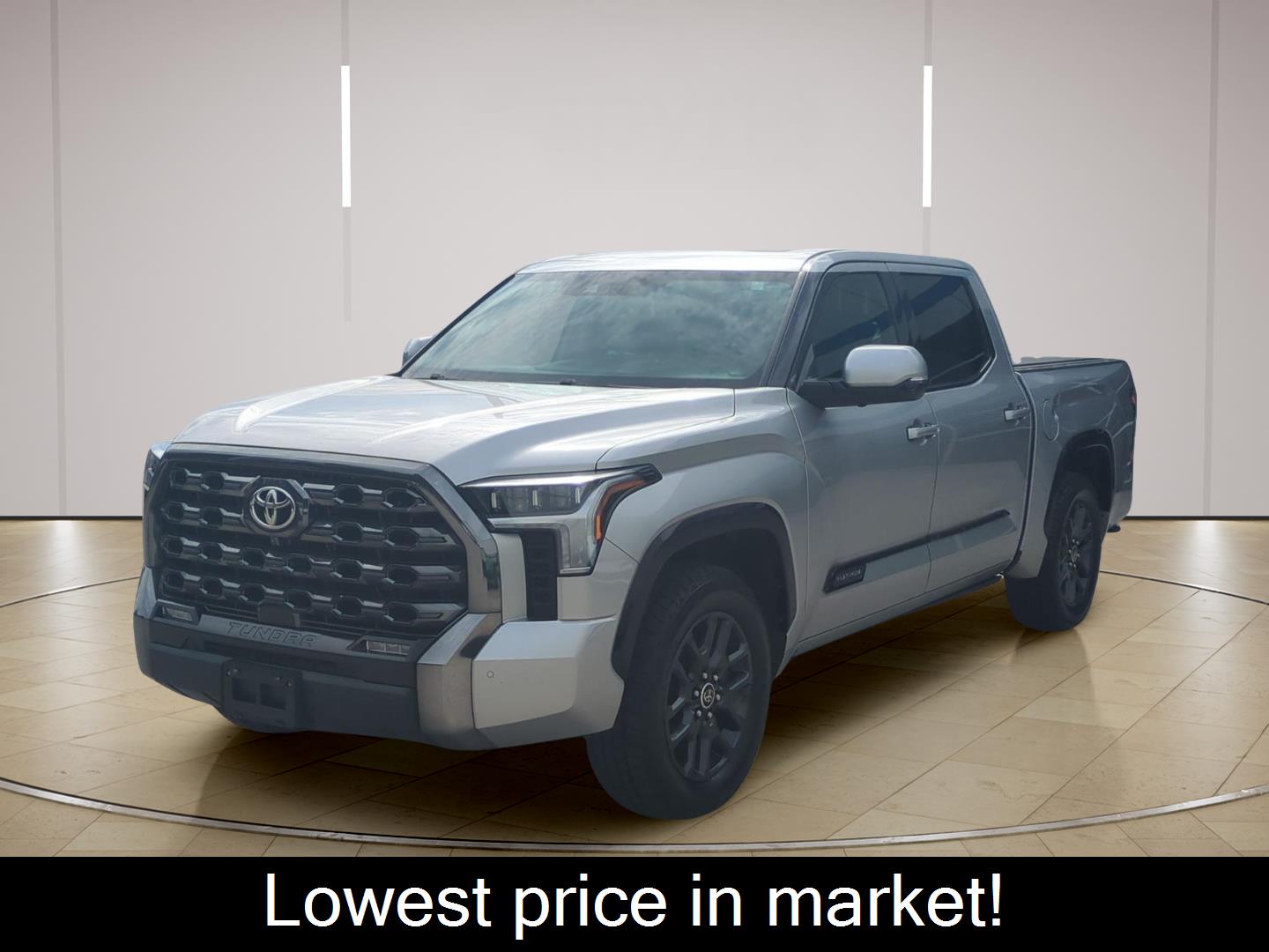 Celestial Silver Metallic 2022 Toyota Tundra Pickup Truck Four-Wheel Drive Automatic
