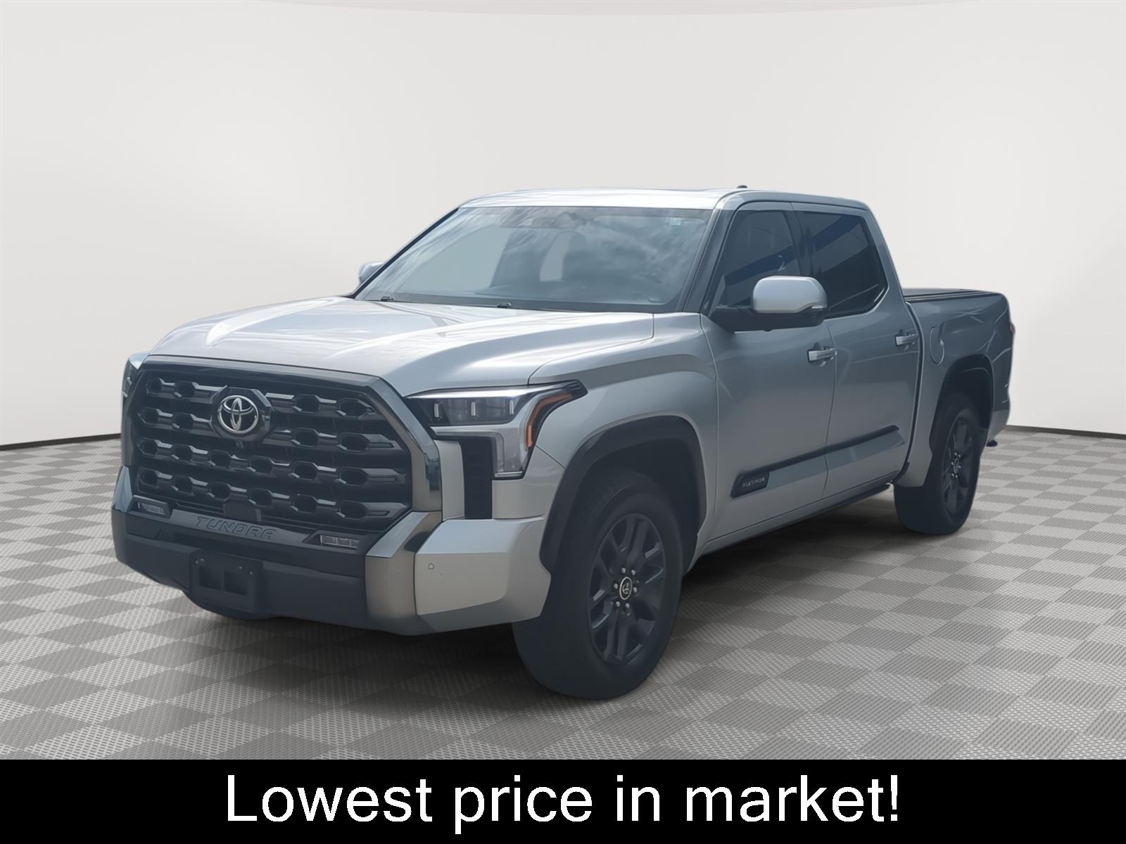 Celestial Silver Metallic 2022 Toyota Tundra Pickup Truck Four-Wheel Drive Automatic