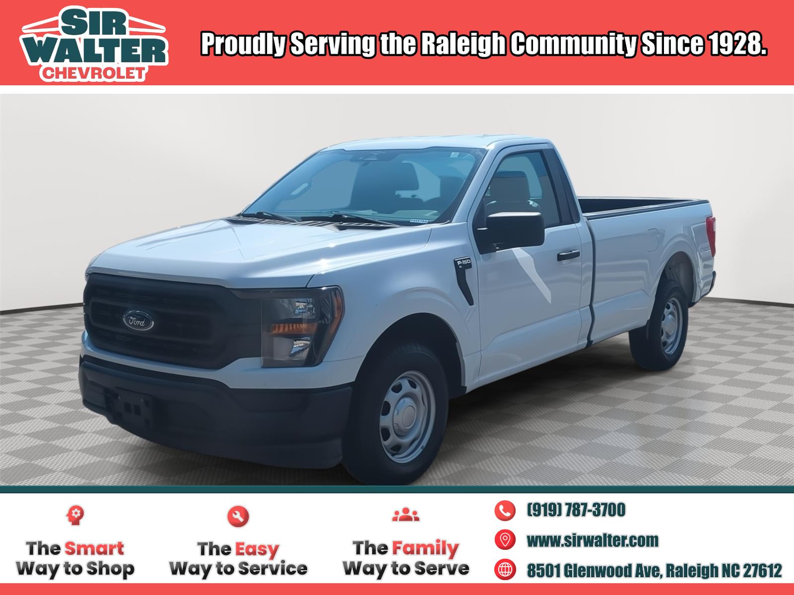Oxford White 2023 Ford F-150 Pickup Truck 4X2 Automatic