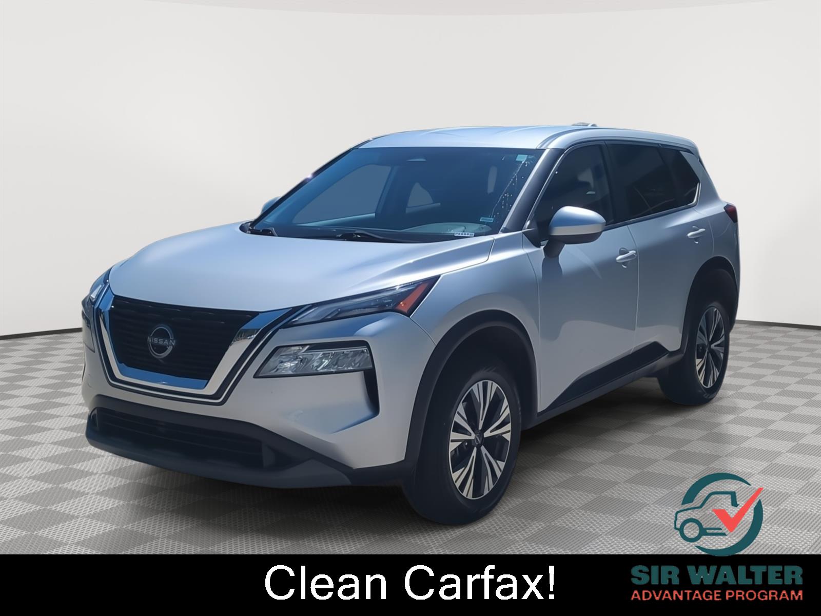 2023 Nissan Rogue SV - Brilliant Silver Metallic exterior view 1