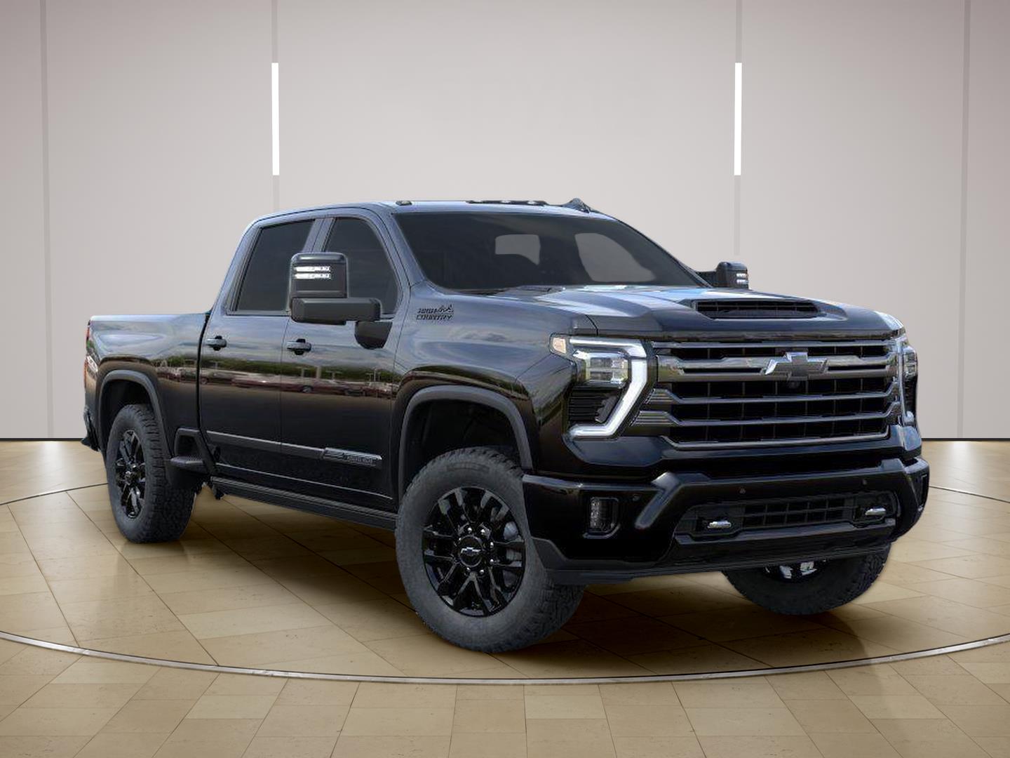 Black 2026 Chevrolet Silverado 3500HD Pickup Truck Four-Wheel Drive Automatic