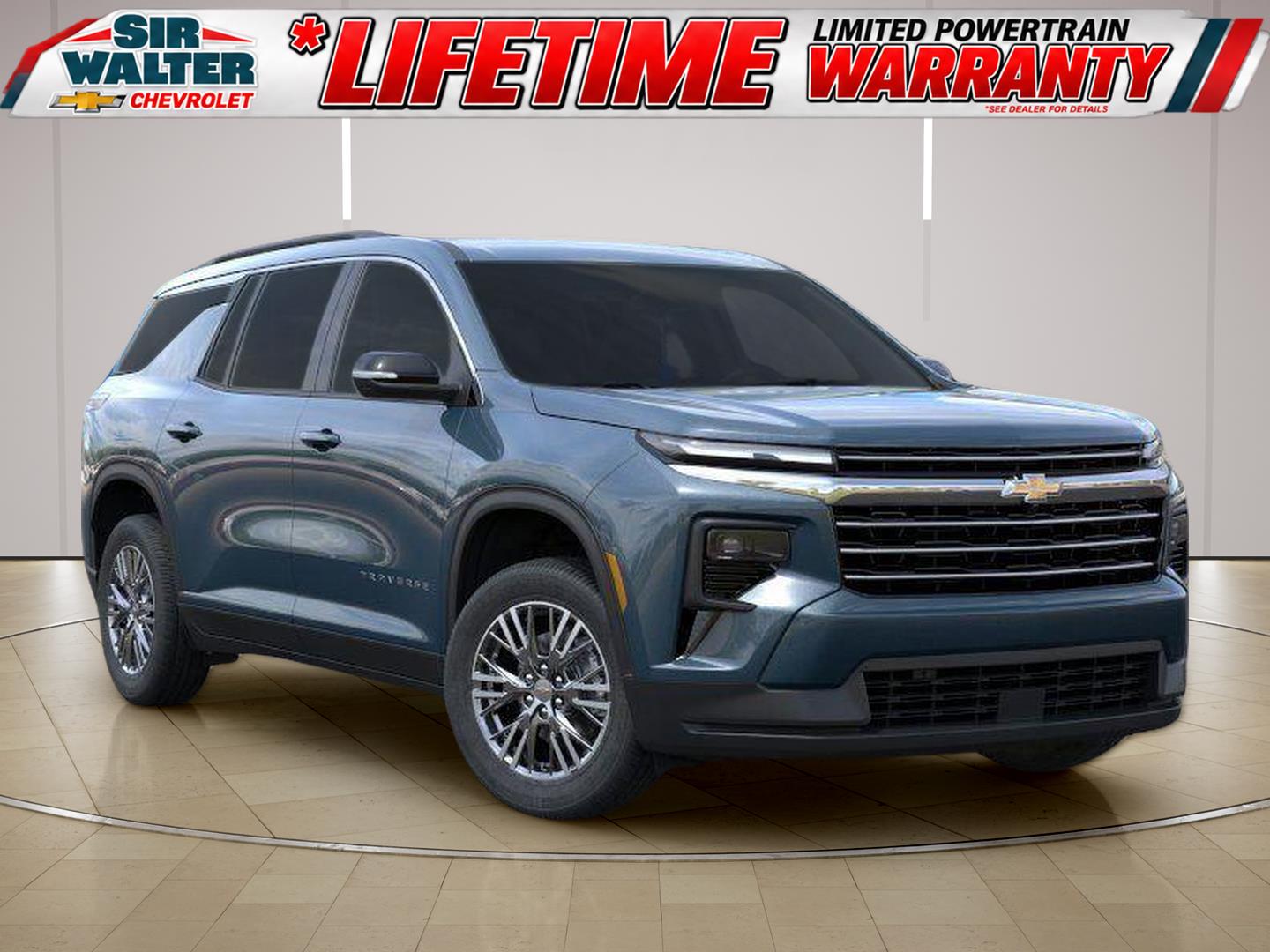 Lakeshore Blue Metallic 2026 Chevrolet Traverse SUV / Crossover Front-Wheel Drive 8-Speed Automatic