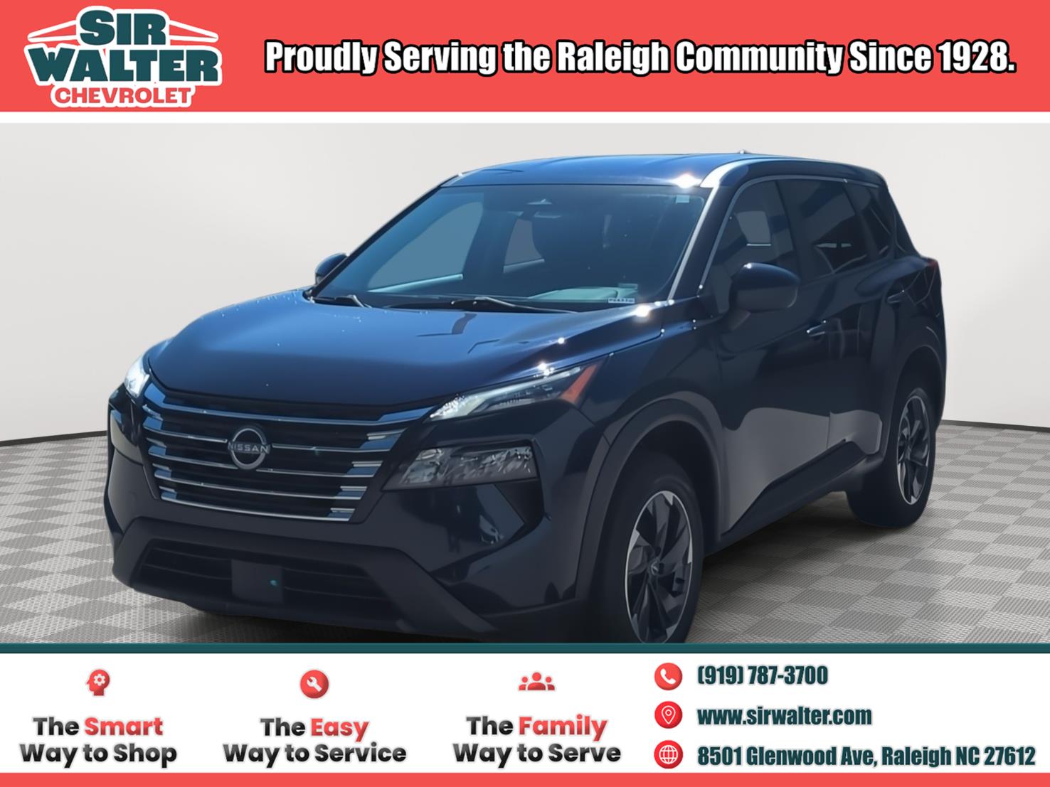 Deep Ocean Blue Pearl 2024 Nissan Rogue SUV / Crossover All-Wheel Drive Continuously Variable Transmission