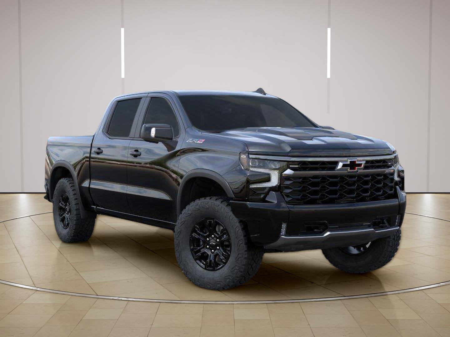 Black 2026 Chevrolet Silverado 1500 Pickup Truck Four-Wheel Drive Automatic