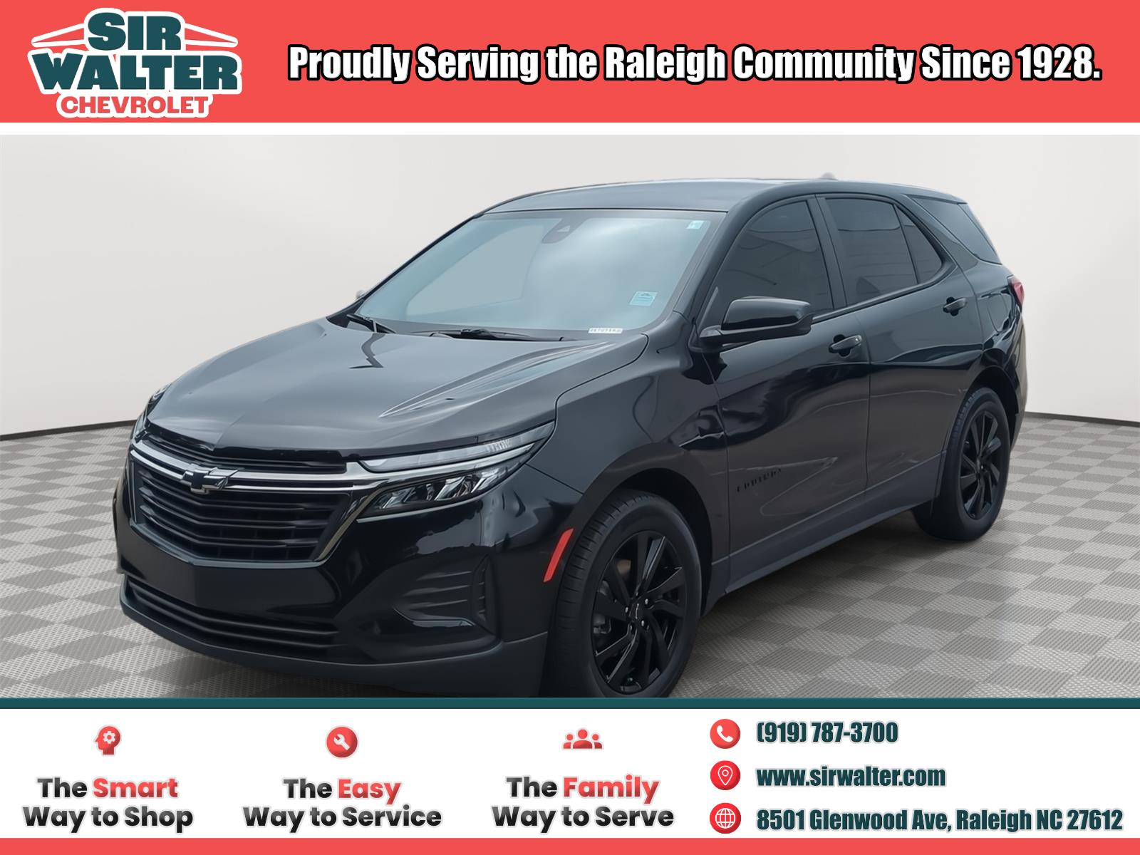 Mosaic Black Metallic 2023 Chevrolet Equinox SUV / Crossover Front-Wheel Drive 6-Speed Automatic Overdrive