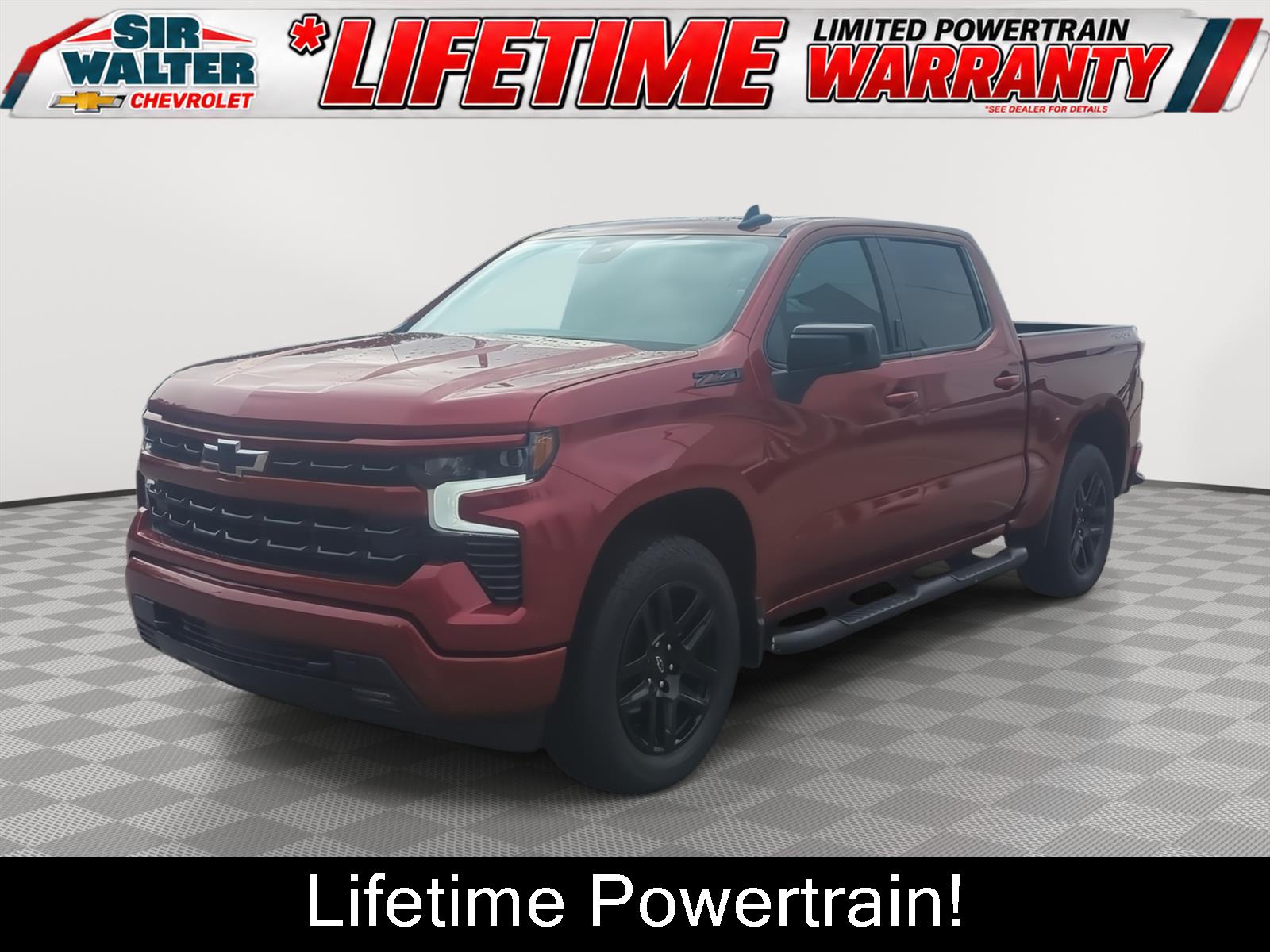 Radiant Red Tintcoat 2025 Chevrolet Silverado 1500 Pickup Truck Four-Wheel Drive Automatic