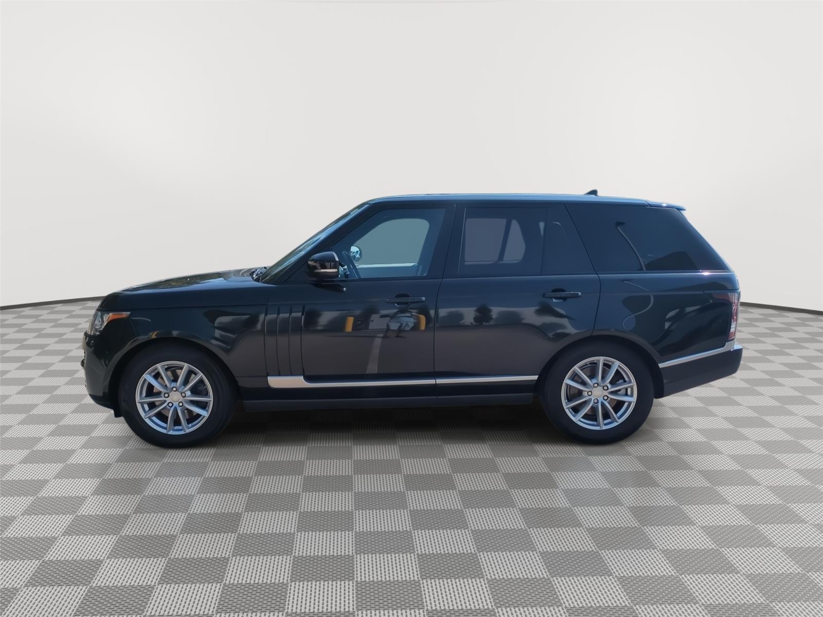 2016 Land Rover Range Rover Diesel - Santorini Black exterior view 8