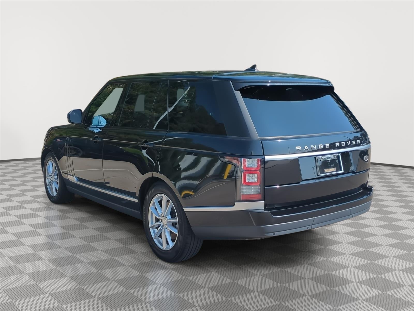 2016 Land Rover Range Rover Diesel - Santorini Black exterior view 9