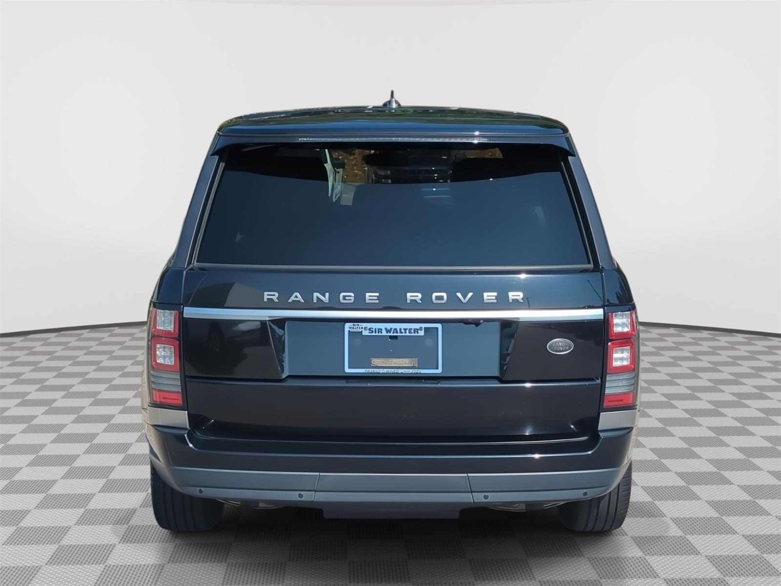 2016 Land Rover Range Rover Diesel - Santorini Black exterior view 10