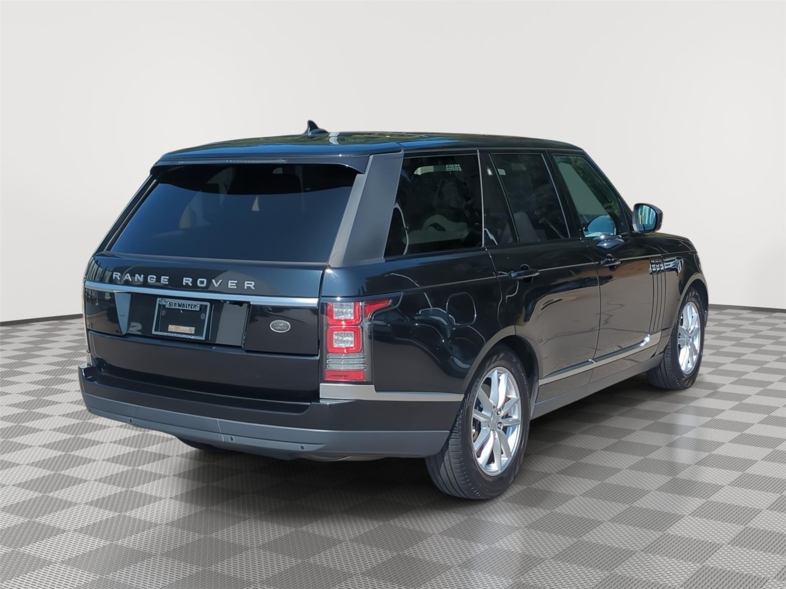 2016 Land Rover Range Rover Diesel - Santorini Black exterior view 11