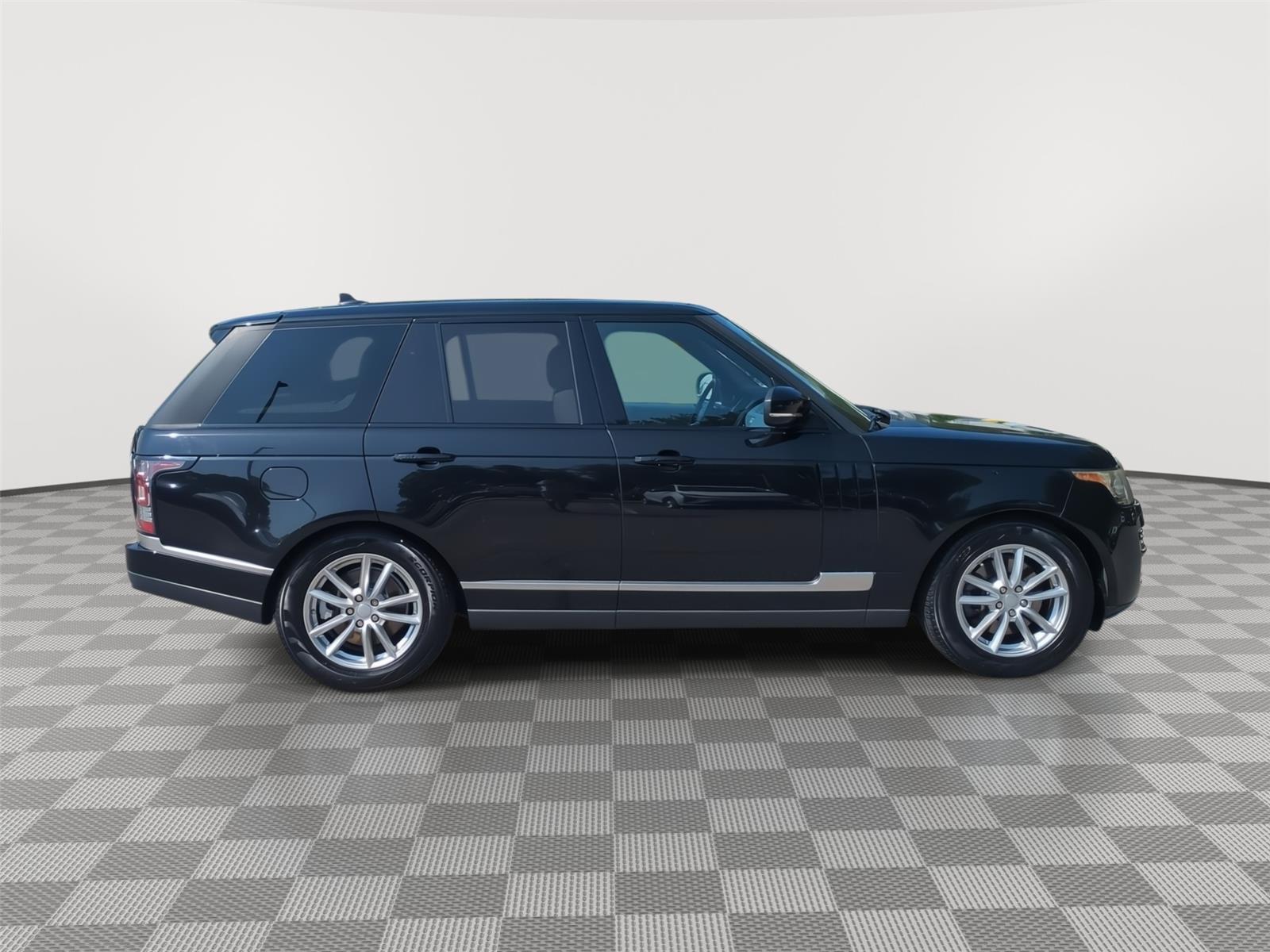 2016 Land Rover Range Rover Diesel - Santorini Black exterior view 12