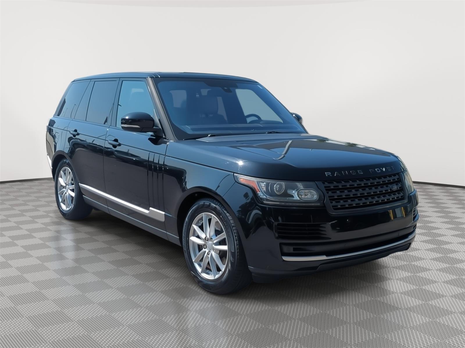 2016 Land Rover Range Rover Diesel - Santorini Black exterior view 13