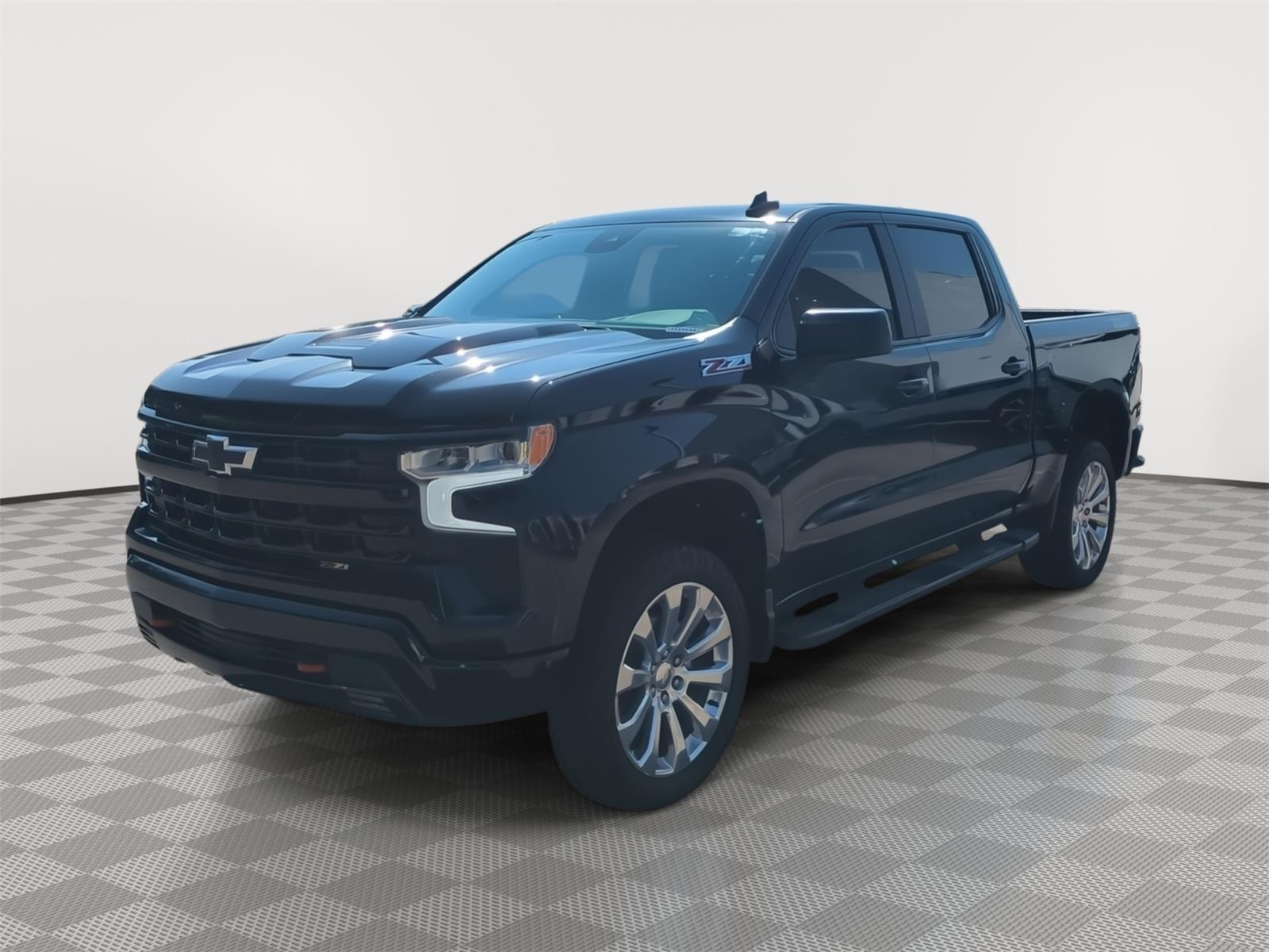 Black 2023 Chevrolet Silverado 1500 Pickup Truck Four-Wheel Drive 8-Speed Automatic