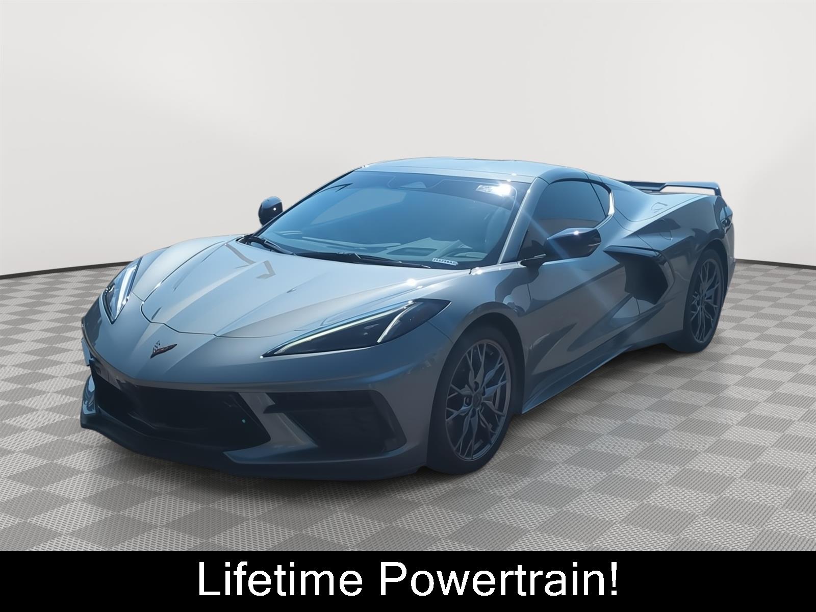 Hypersonic Gray Metallic 2024 Chevrolet Corvette Coupe Rear-Wheel Drive 8-Speed Dual Clutch