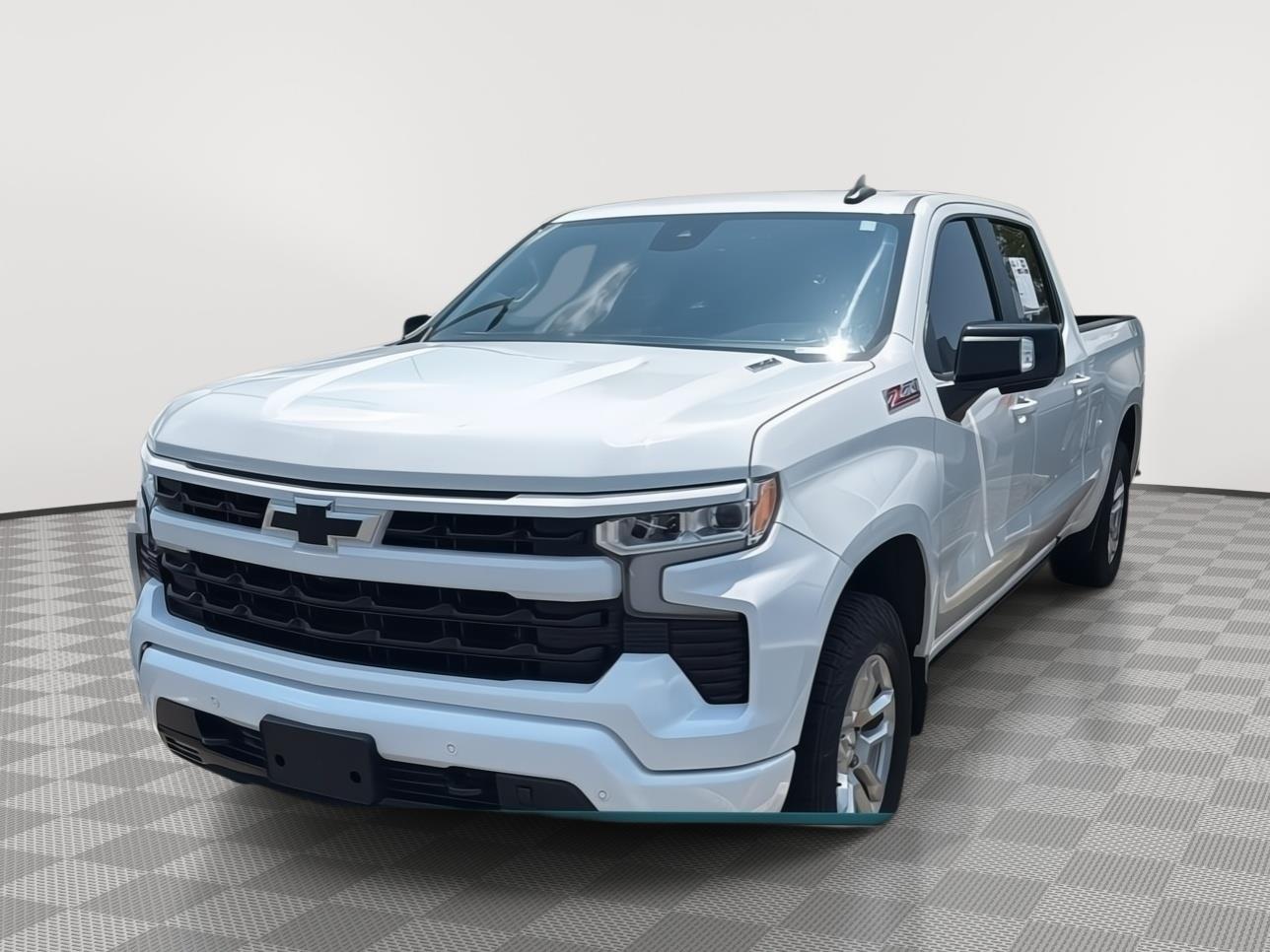 Summit White 2024 Chevrolet Silverado 1500 Pickup Truck Four-Wheel Drive Automatic