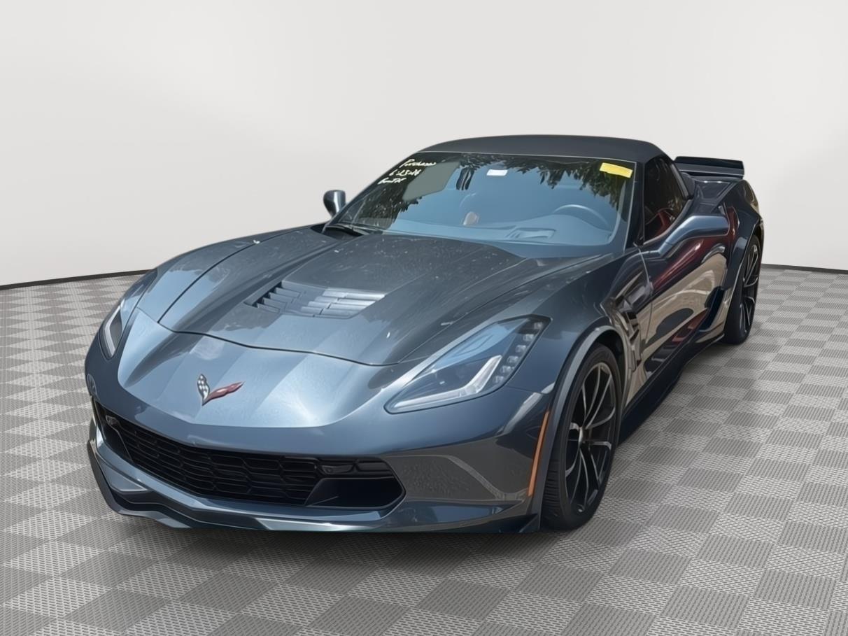 Shadow Gray Metallic 2019 Chevrolet Corvette Convertible Rear-Wheel Drive 8-Speed Automatic