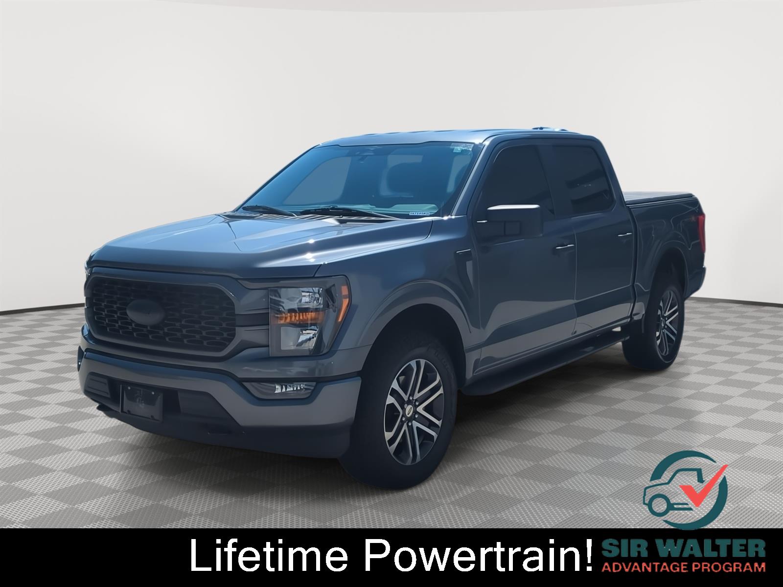 Carbonized Gray 2023 Ford F-150 Pickup Truck Four-Wheel Drive Automatic