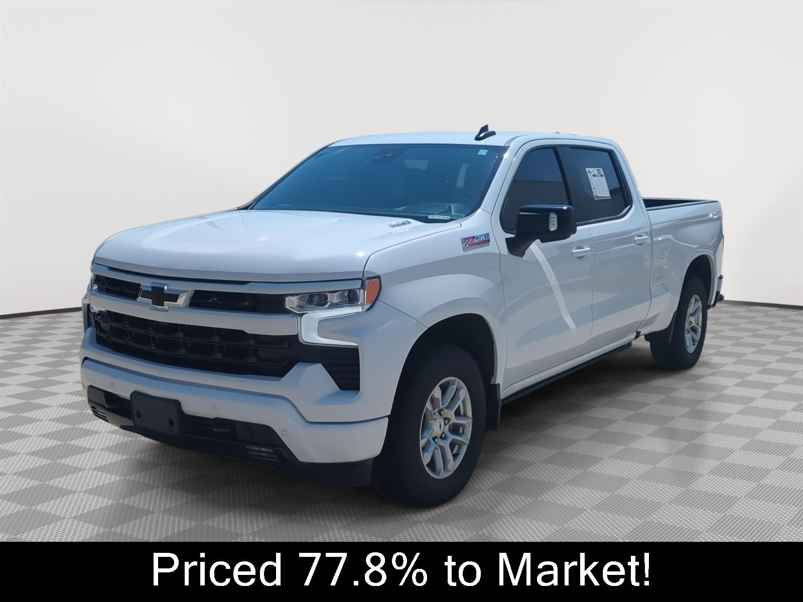 Summit White 2024 Chevrolet Silverado 1500 Pickup Truck Four-Wheel Drive Automatic