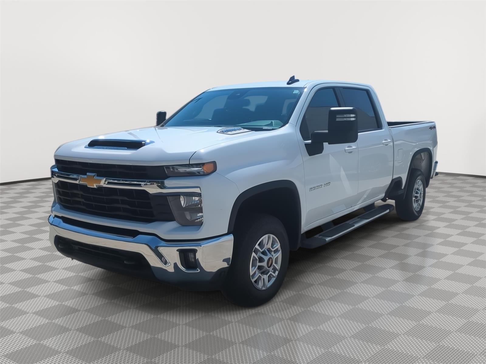 2025 Chevrolet Silverado 2500HD LT - Summit White exterior view 1