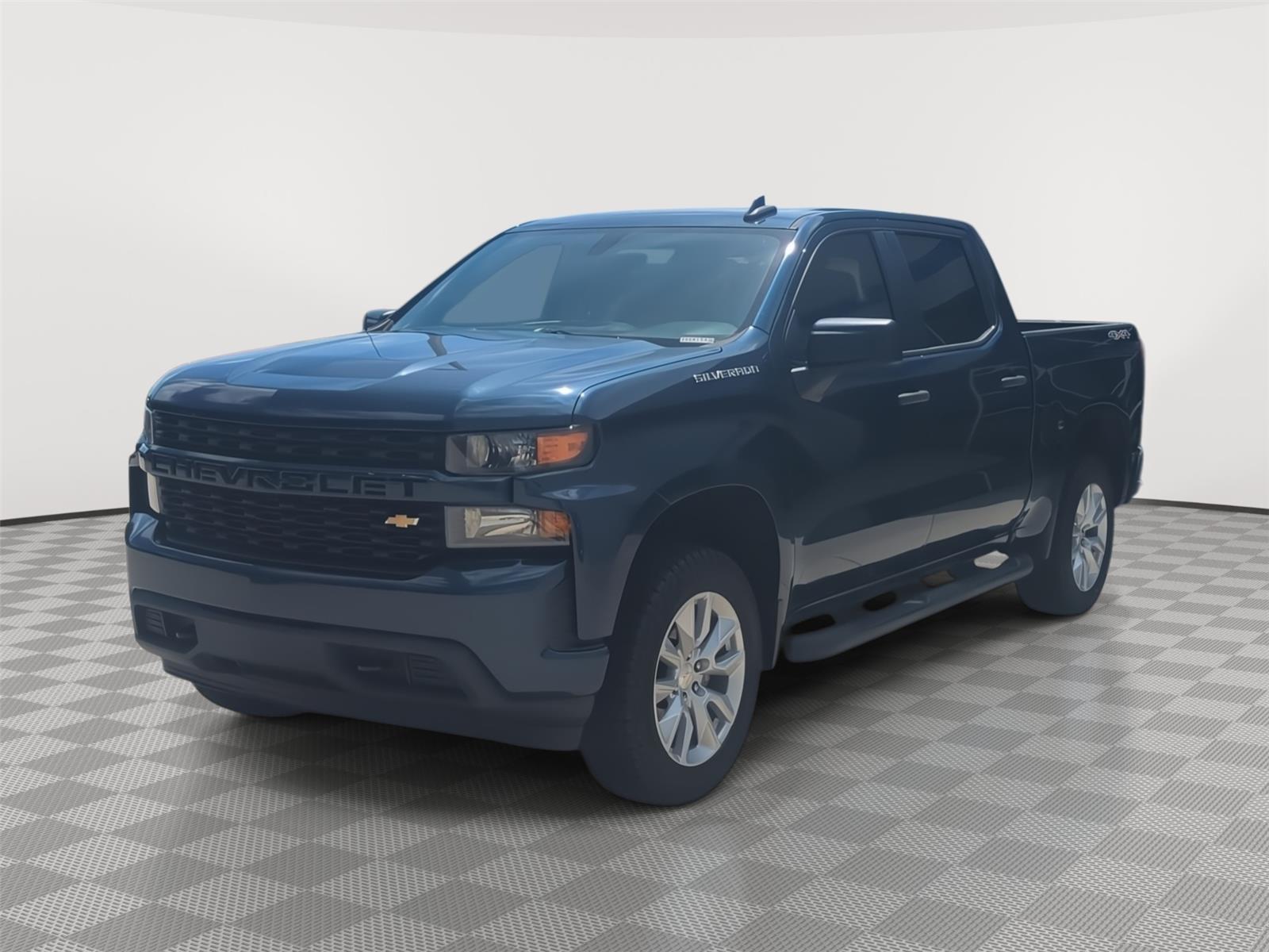 Northsky Blue Metallic 2020 Chevrolet Silverado 1500 Pickup Truck Four-Wheel Drive 8-Speed Automatic