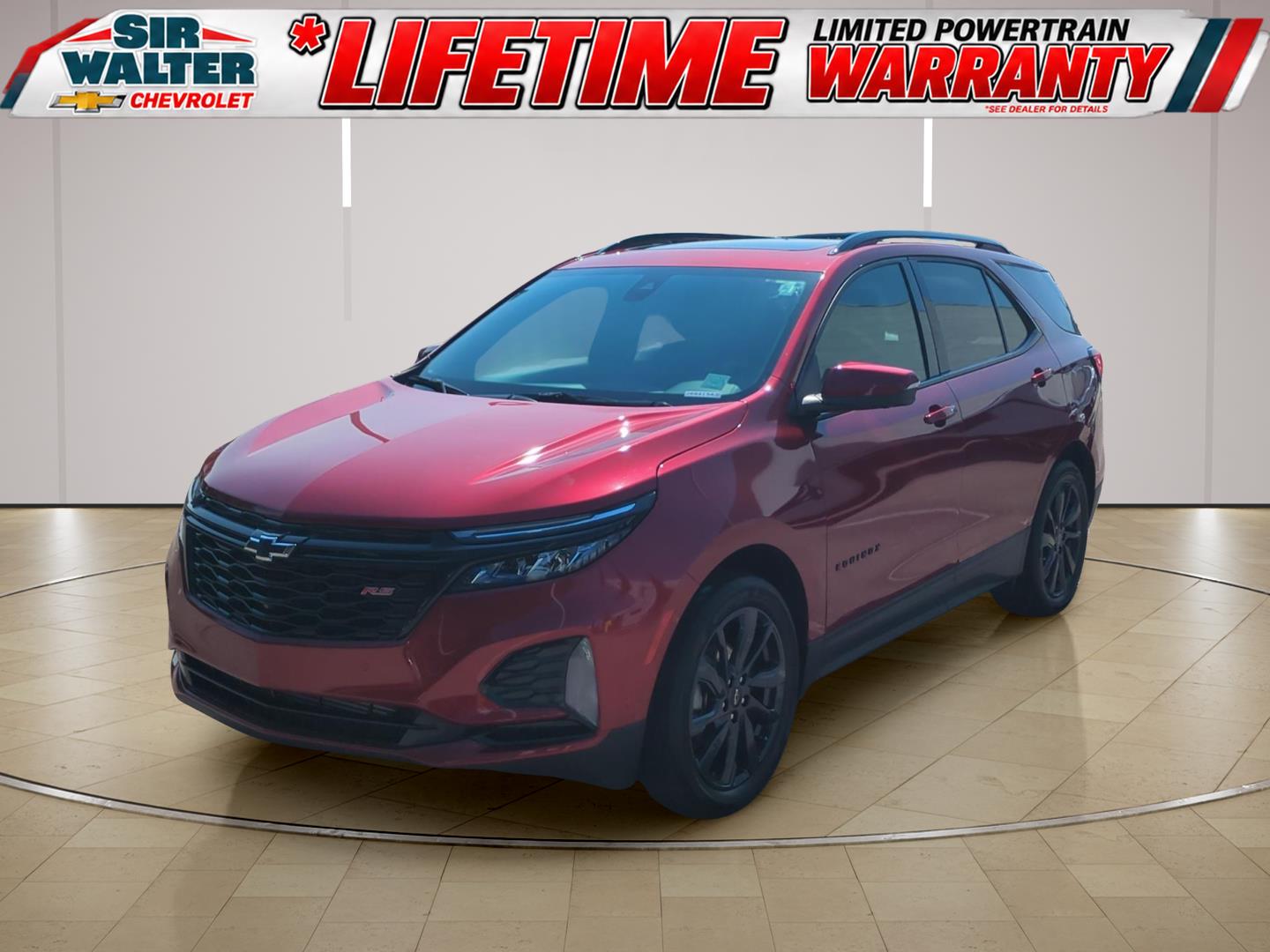 Radiant Red Tintcoat 2024 Chevrolet Equinox SUV / Crossover Front-Wheel Drive 6-Speed Automatic Overdrive