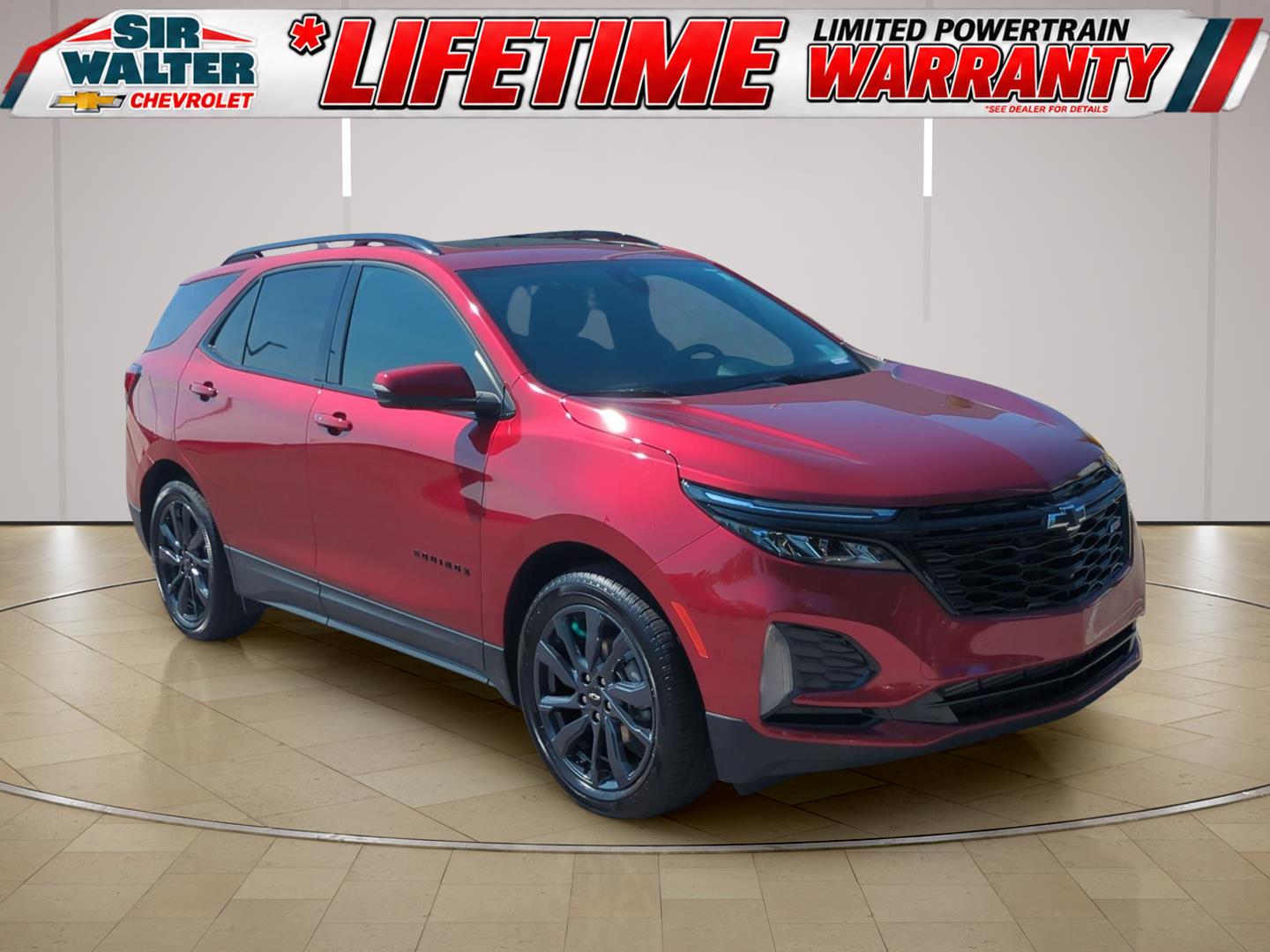 Radiant Red Tintcoat 2024 Chevrolet Equinox SUV / Crossover Front-Wheel Drive 6-Speed Automatic Overdrive