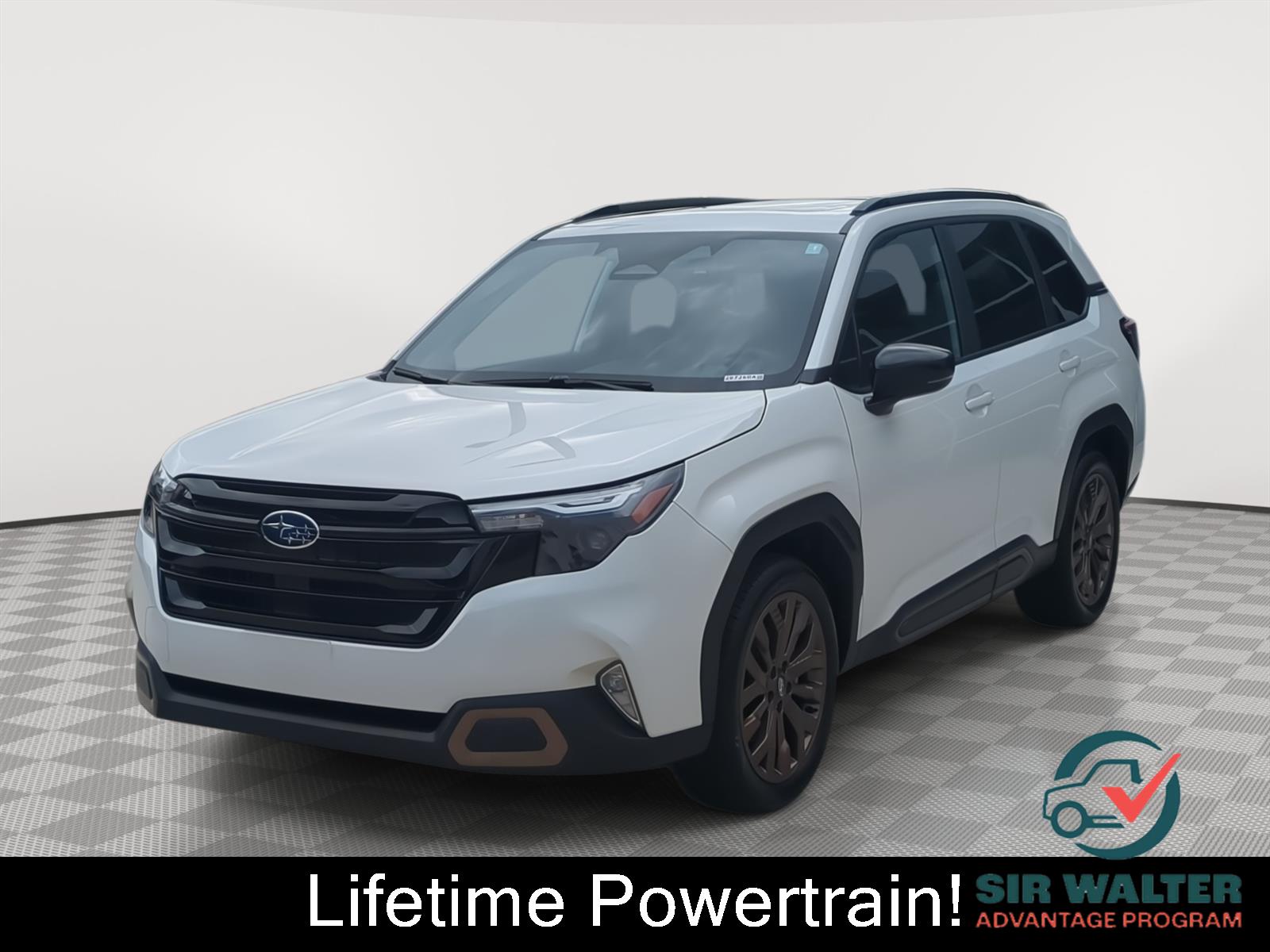 Crystal White Pearl 2025 Subaru Forester SUV / Crossover All-Wheel Drive Continuously Variable Transmission