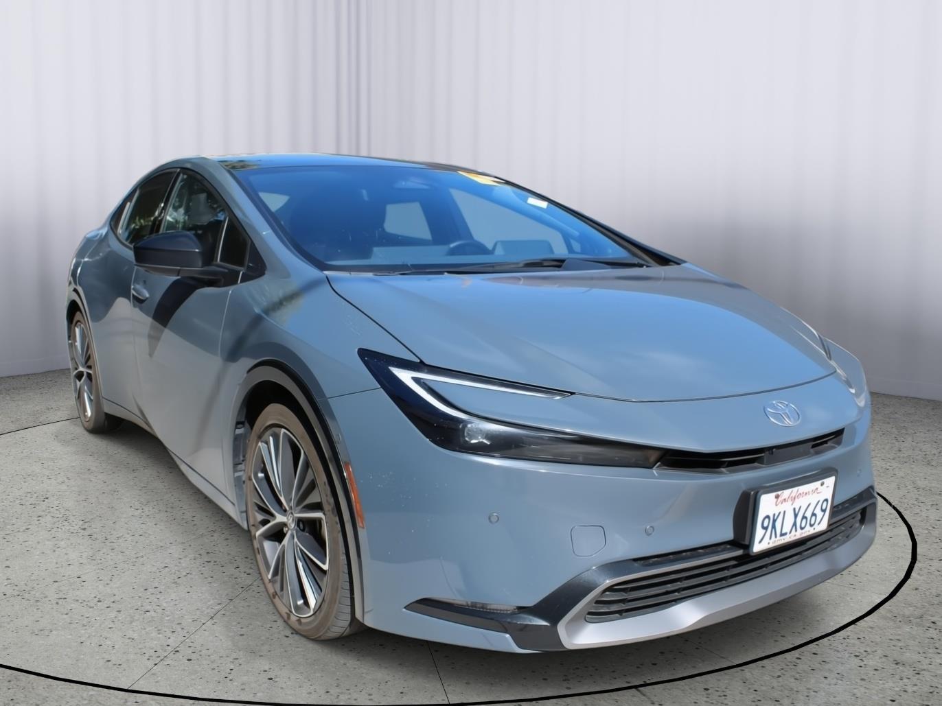 Guardian Gray 2024 Toyota Prius Limited FWD Hatchback Front-Wheel Drive Continuously Variable Transmission