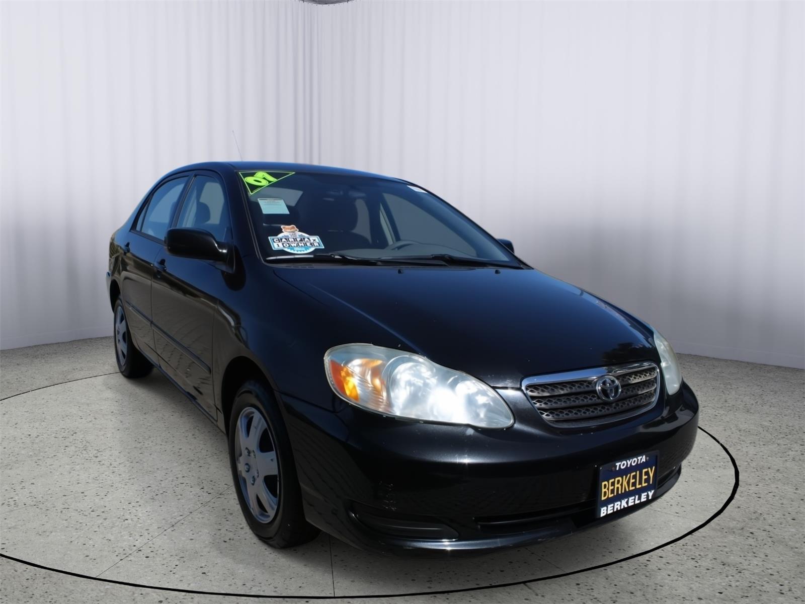 Black Sand Pearl 2007 Toyota Corolla Sedan 4-Speed Automatic