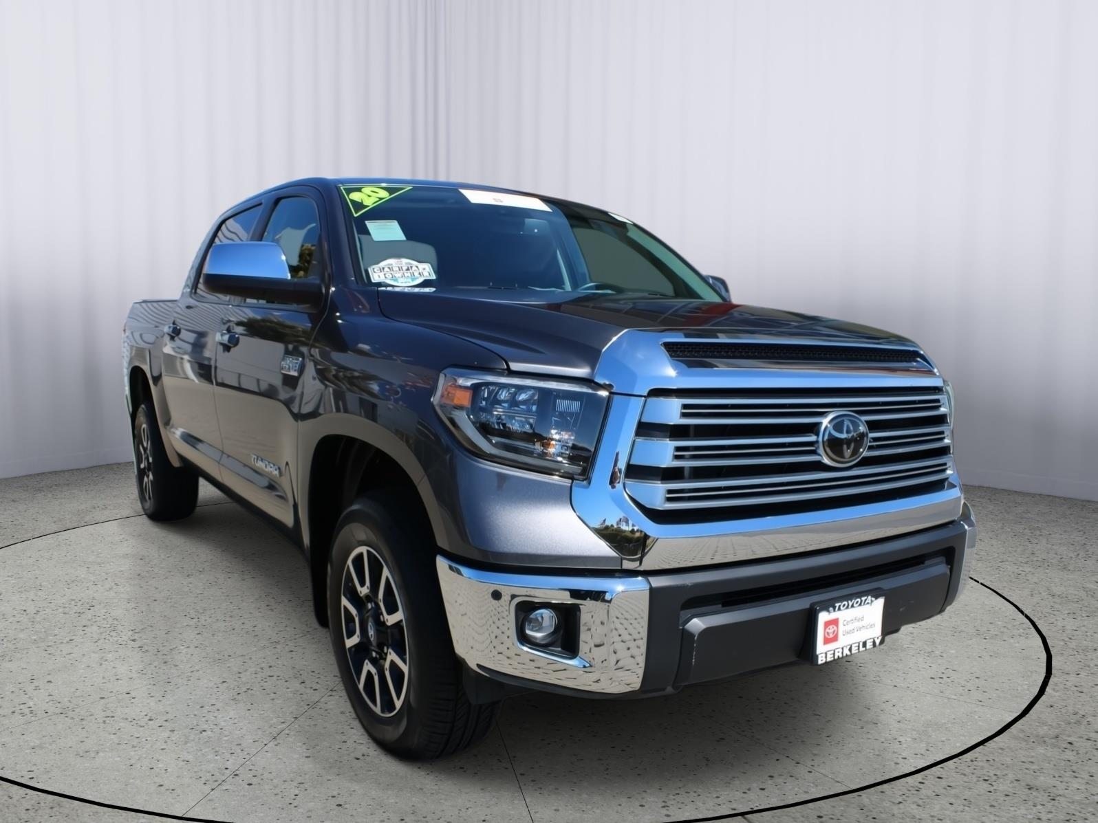 Magnetic Gray Metallic 2020 Toyota Tundra Pickup Truck Four-Wheel Drive 6-Speed Automatic