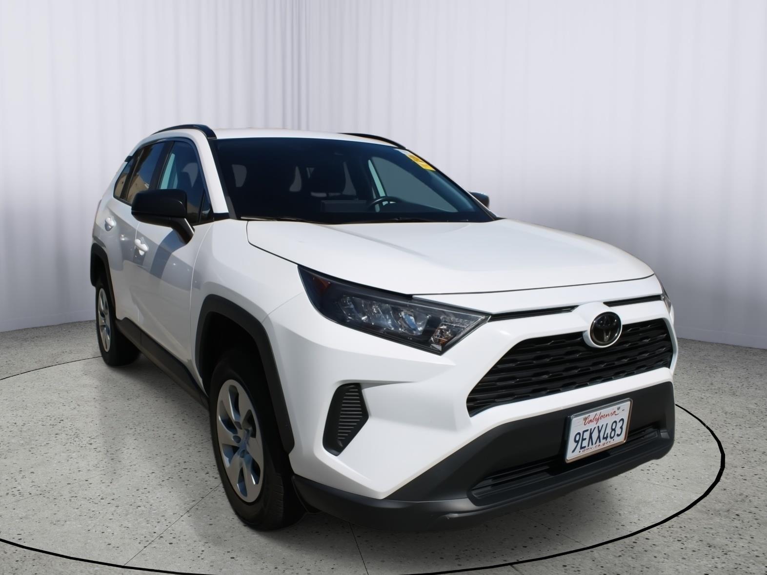 Super White 2021 Toyota RAV4 SUV / Crossover All-Wheel Drive Automatic