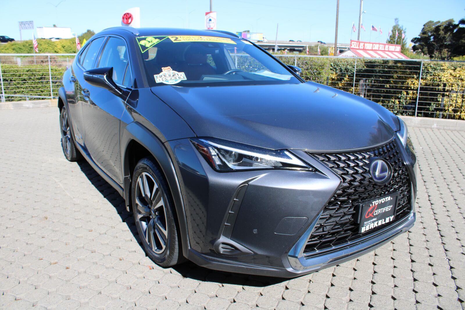 Cloudburst Gray 2022 Lexus UX Hybrid SUV / Crossover All-Wheel Drive Continuously Variable Transmission