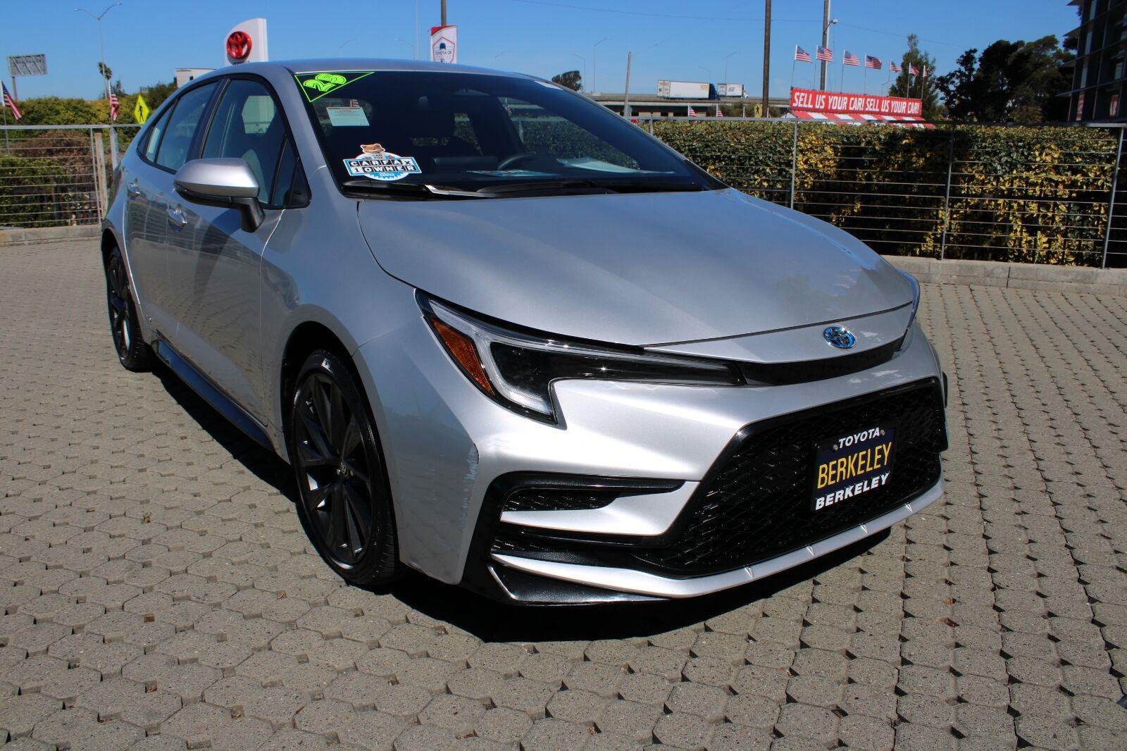 Classic Silver Metallic 2025 Toyota Corolla Hybrid Sedan All-Wheel Drive Continuously Variable Transmission